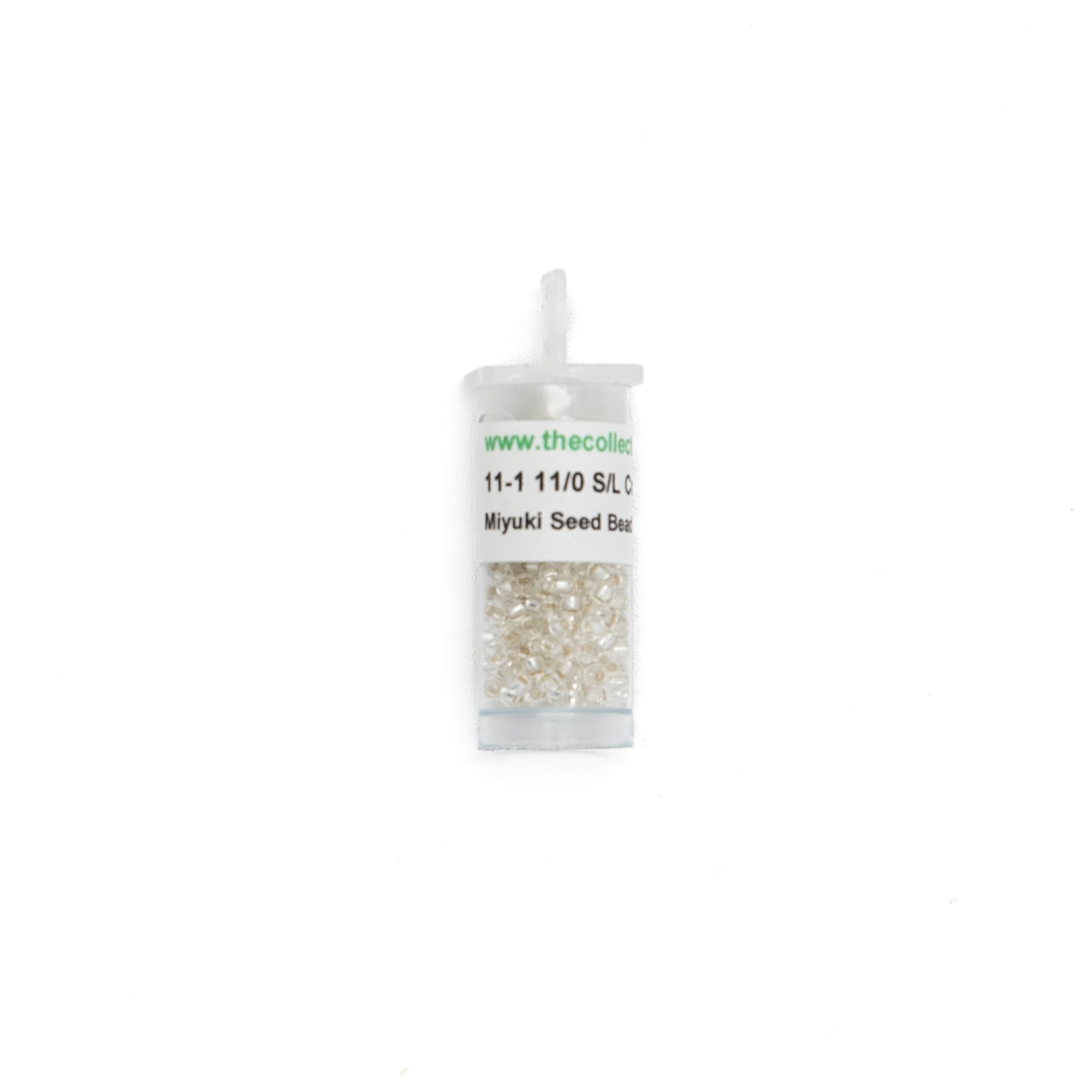11-1 11/0 Silverlined Crystal bead by The Collection Designs — needlepoint accessory from Angel City Stitchery