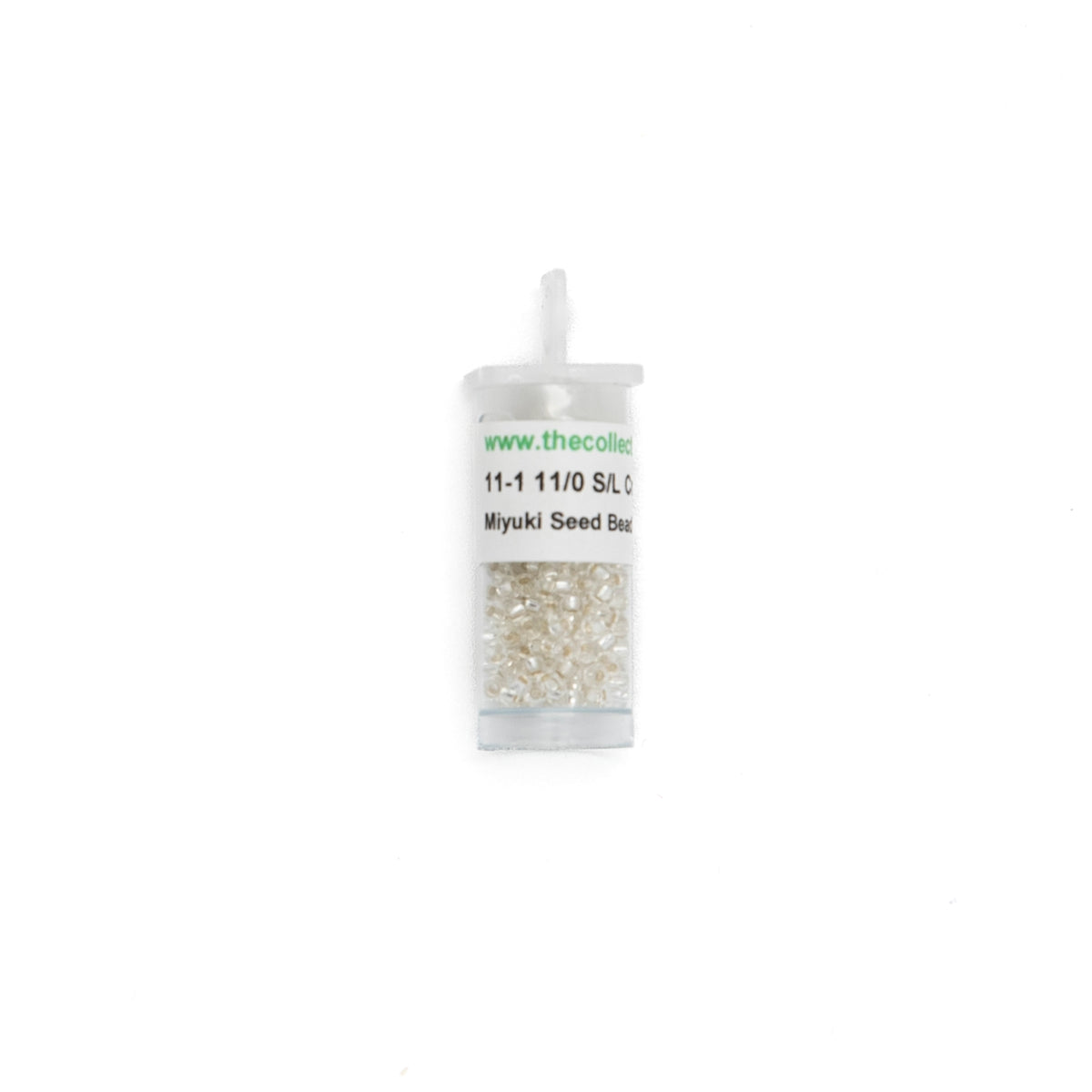 11-1 11/0 Silverlined Crystal bead by The Collection Designs — needlepoint accessory from Angel City Stitchery