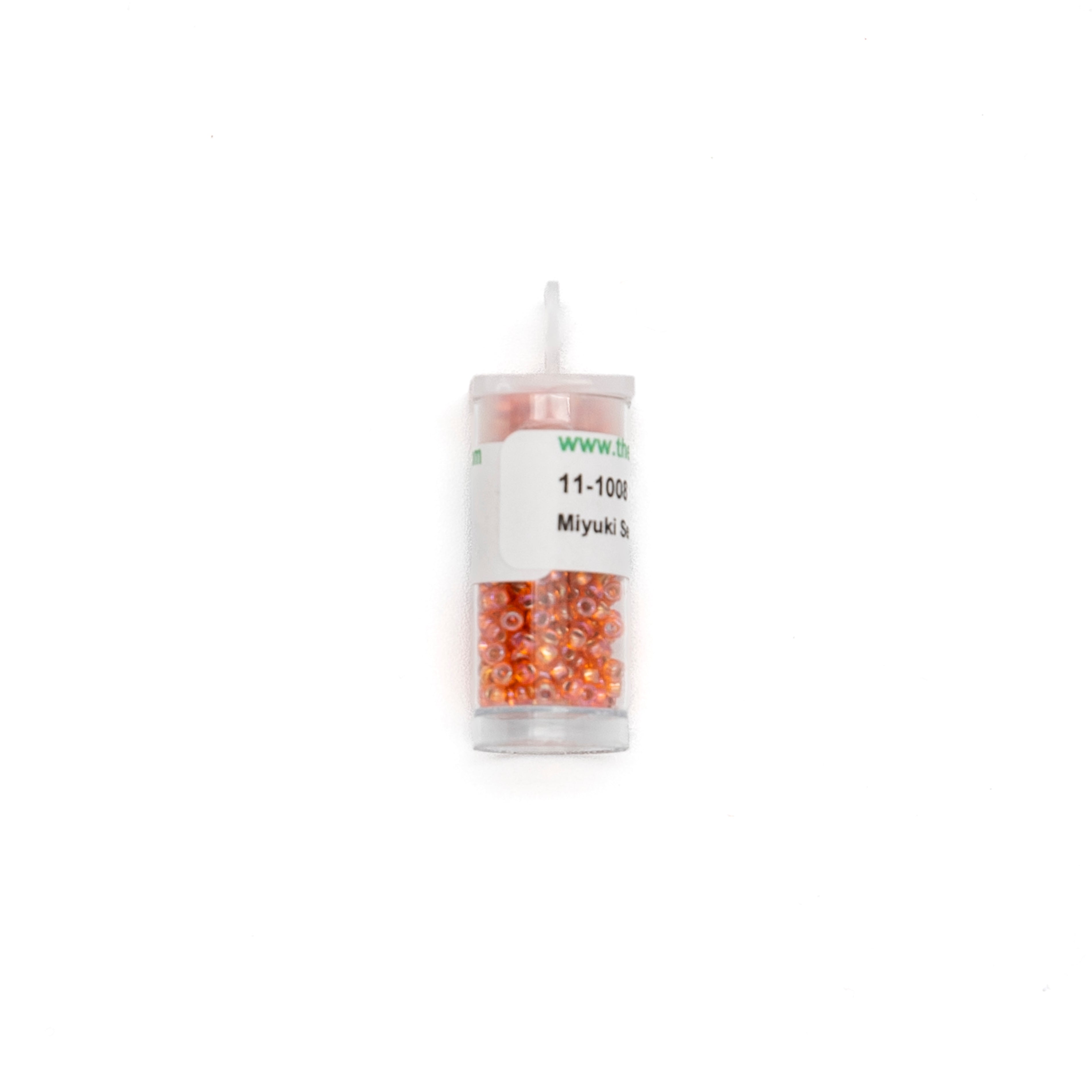 11-1008 Silverlined Orange AB bead by The Collection Designs — needlepoint accessory from Angel City Stitchery