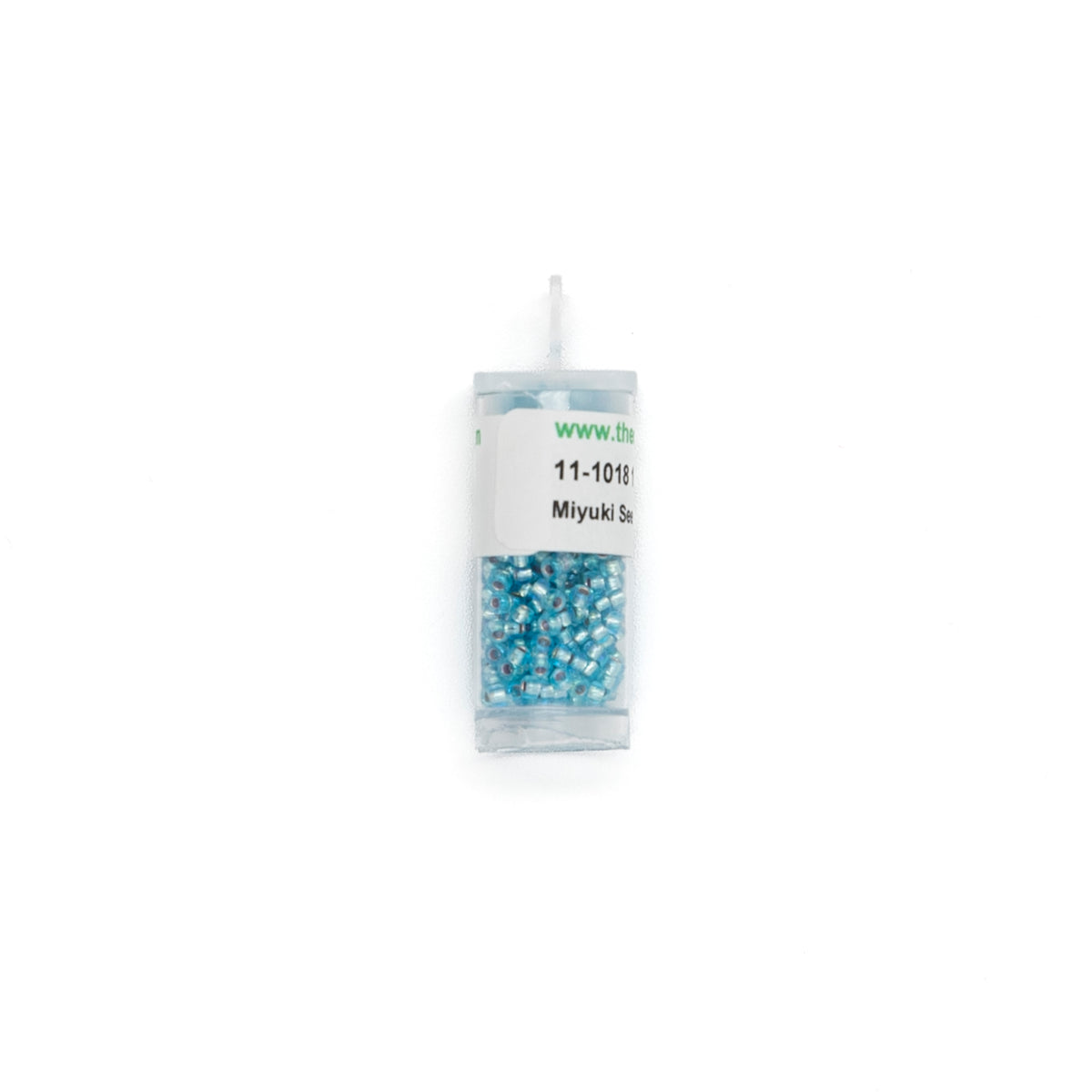 11-1018 Silverlined Aqua AB bead by The Collection Designs — needlepoint accessory from Angel City Stitchery