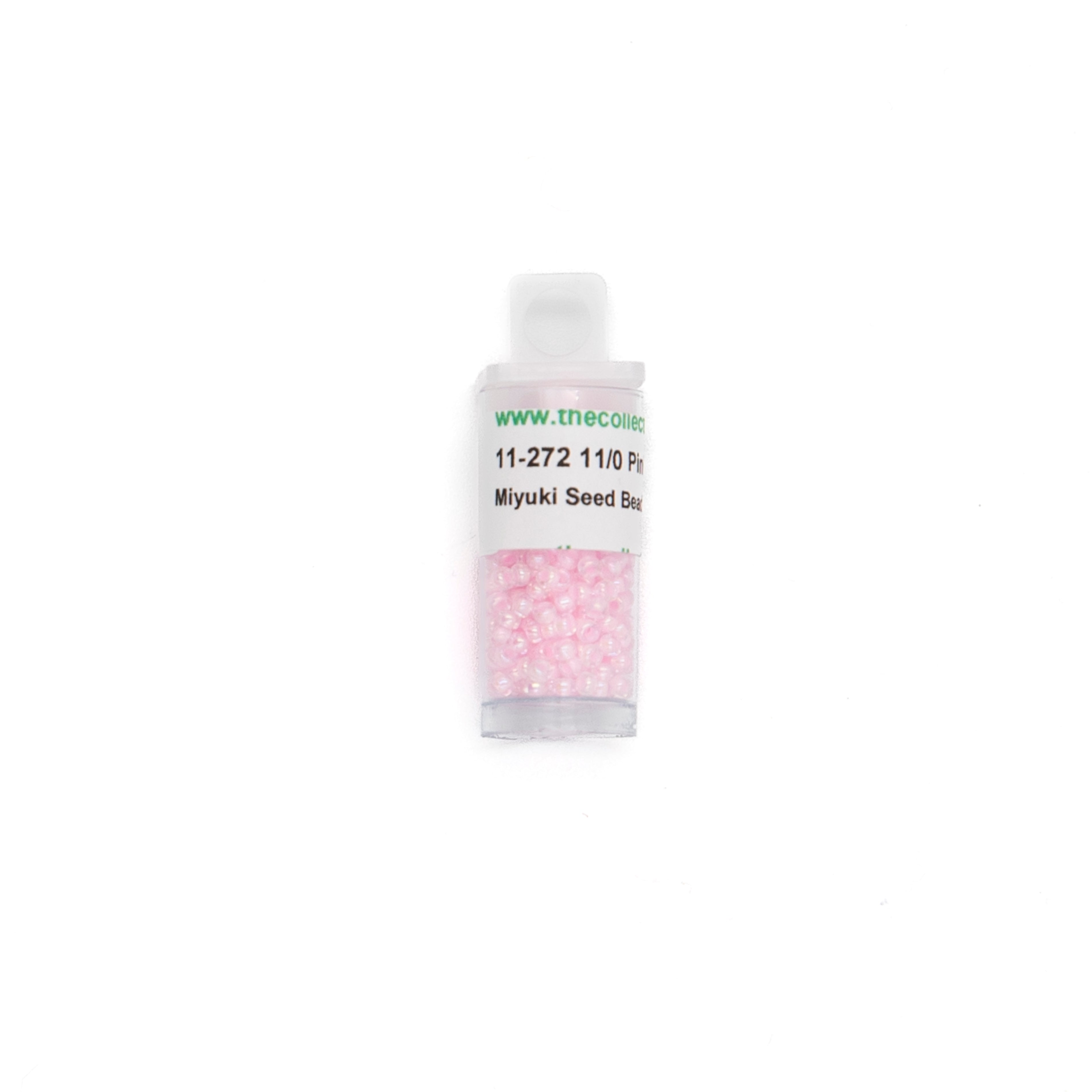 11-272 Pink Lined Crystal AB bead by The Collection Designs — needlepoint accessory from Angel City Stitchery