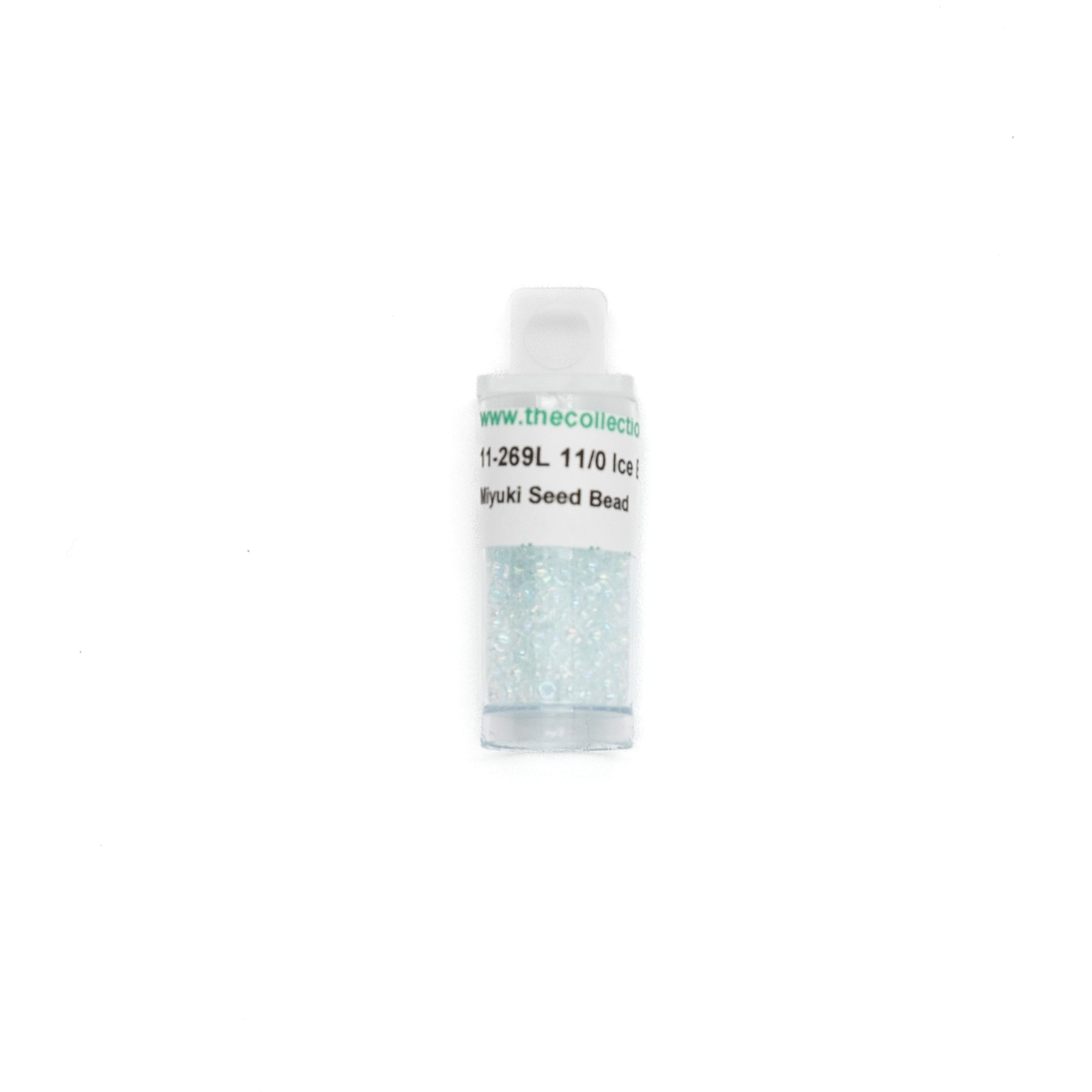 11-269L Ice Blue Lined bead by The Collection Designs — needlepoint accessory from Angel City Stitchery