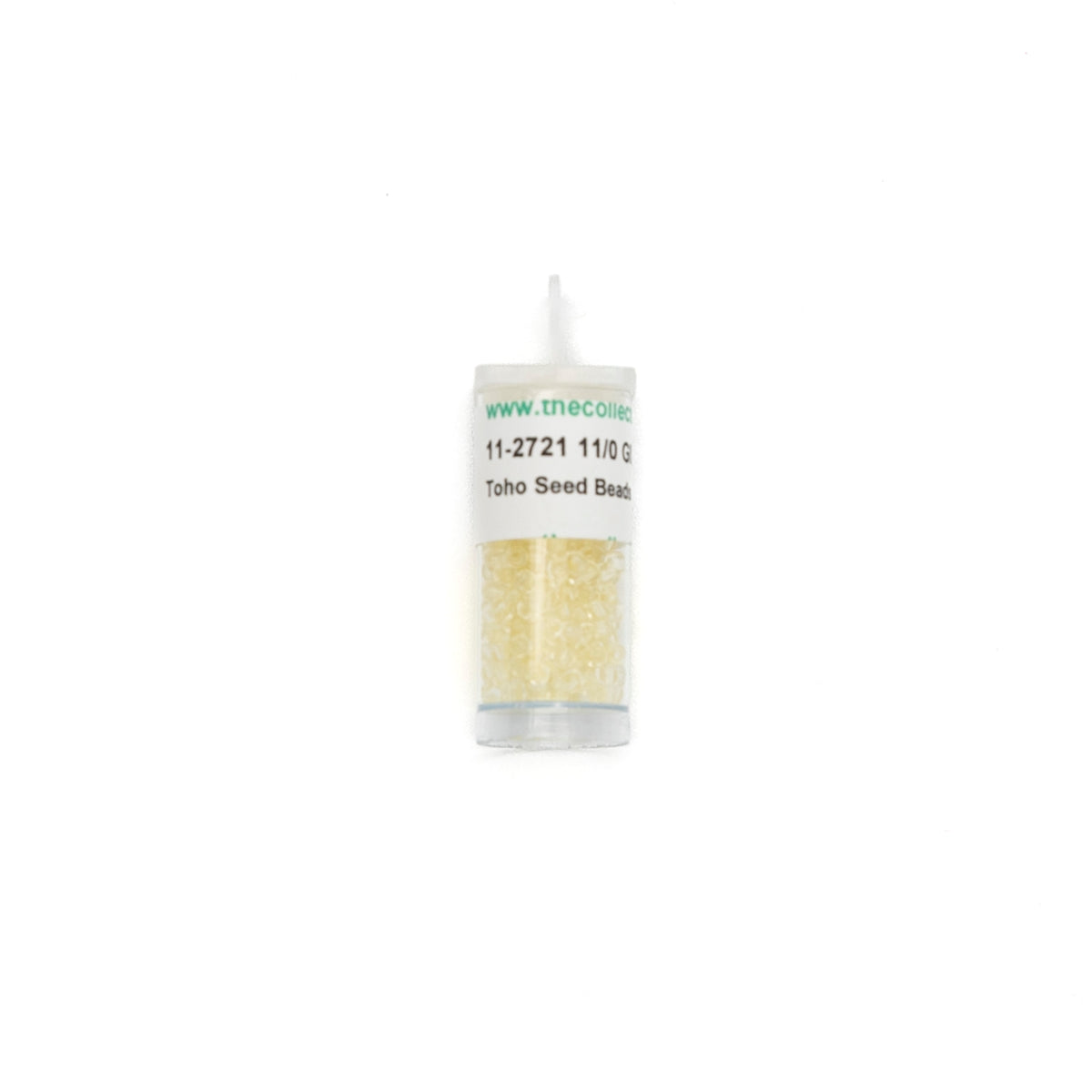 11-2721 Yellow Bright Green (Glow In The Dark) bead by The Collection Designs — needlepoint accessory from Angel City