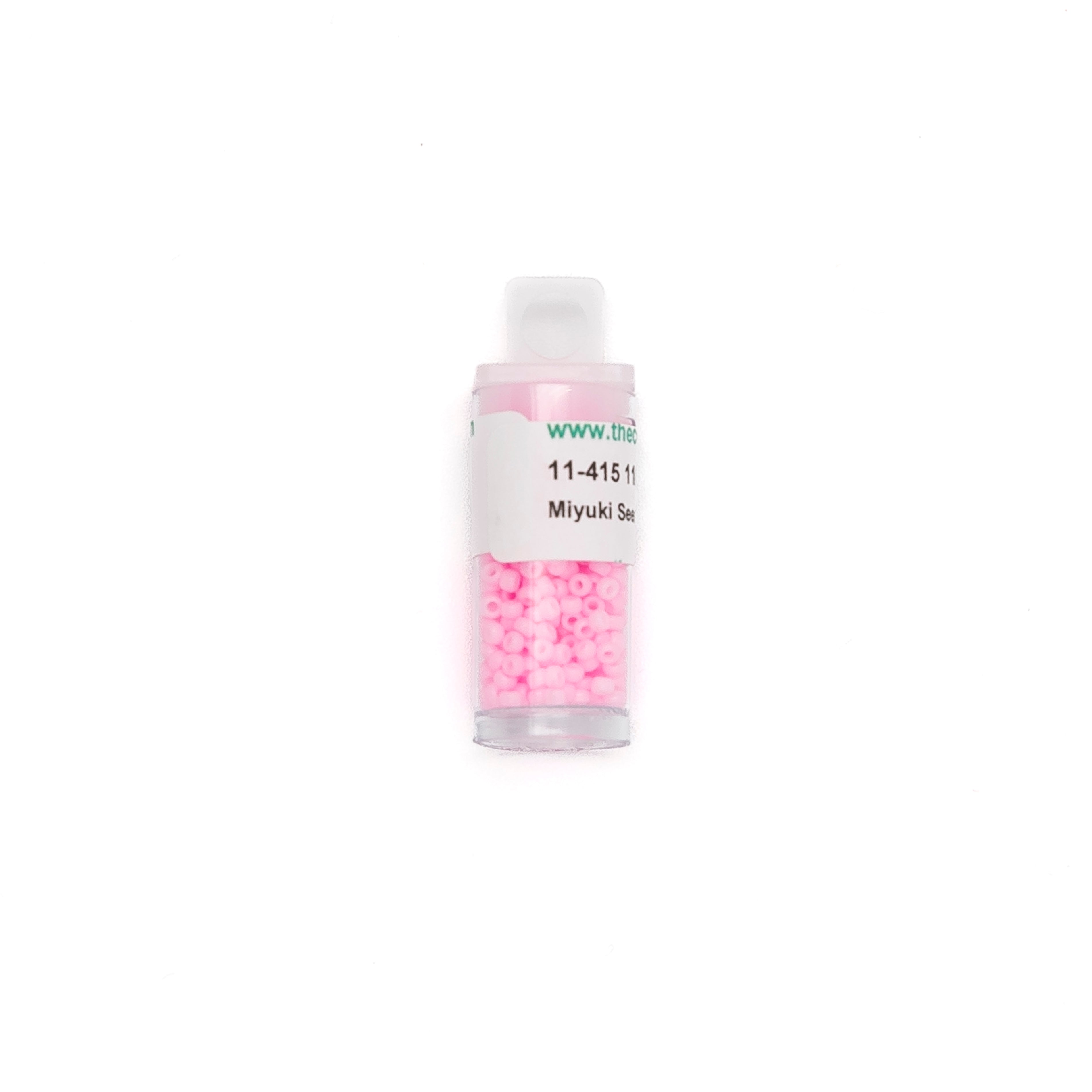11-415 Dyed Opaque CC Pink bead by The Collection Designs — needlepoint accessory from Angel City Stitchery