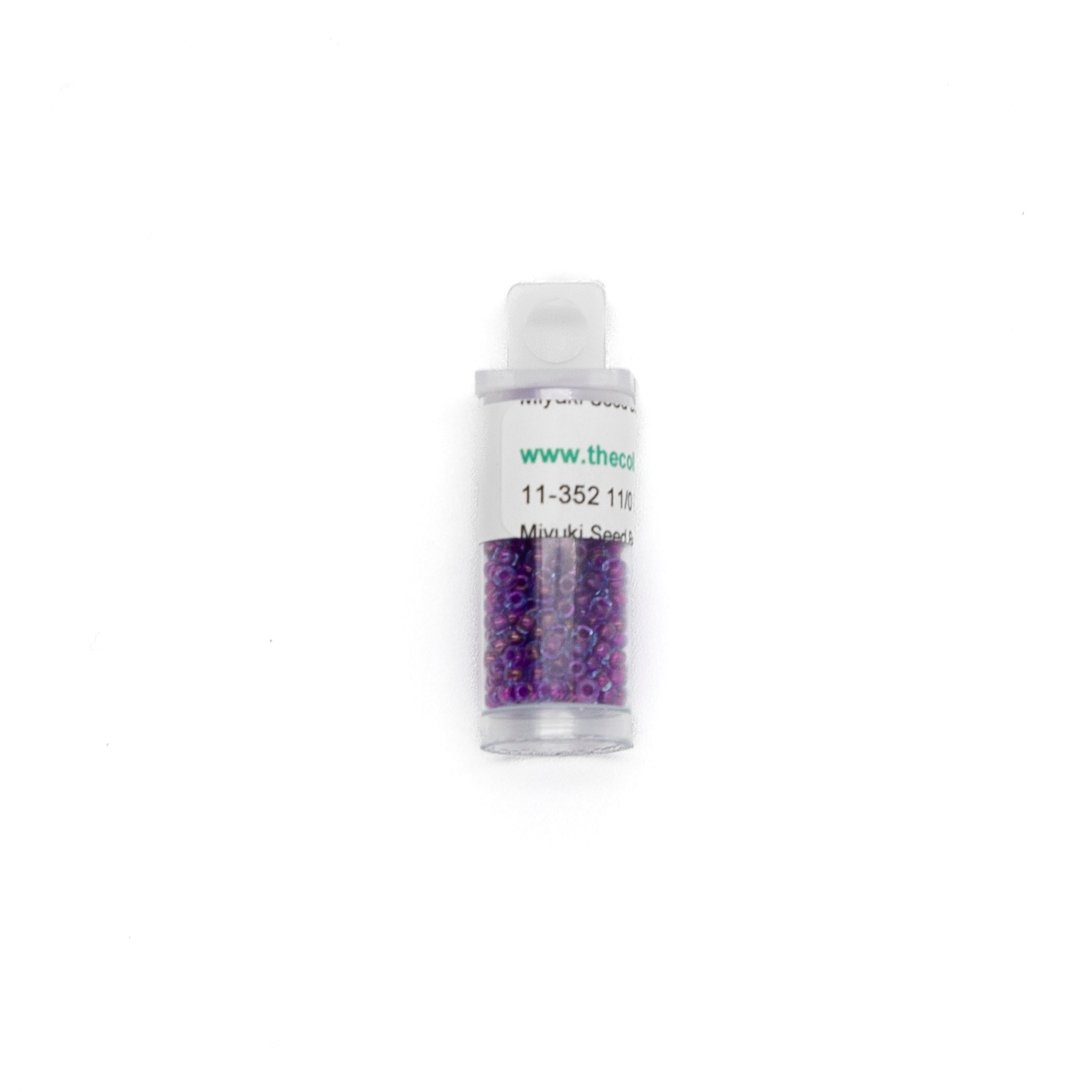 11-352 Fuchsia Lined Aqua bead by The Collection Designs — needlepoint accessory from Angel City Stitchery