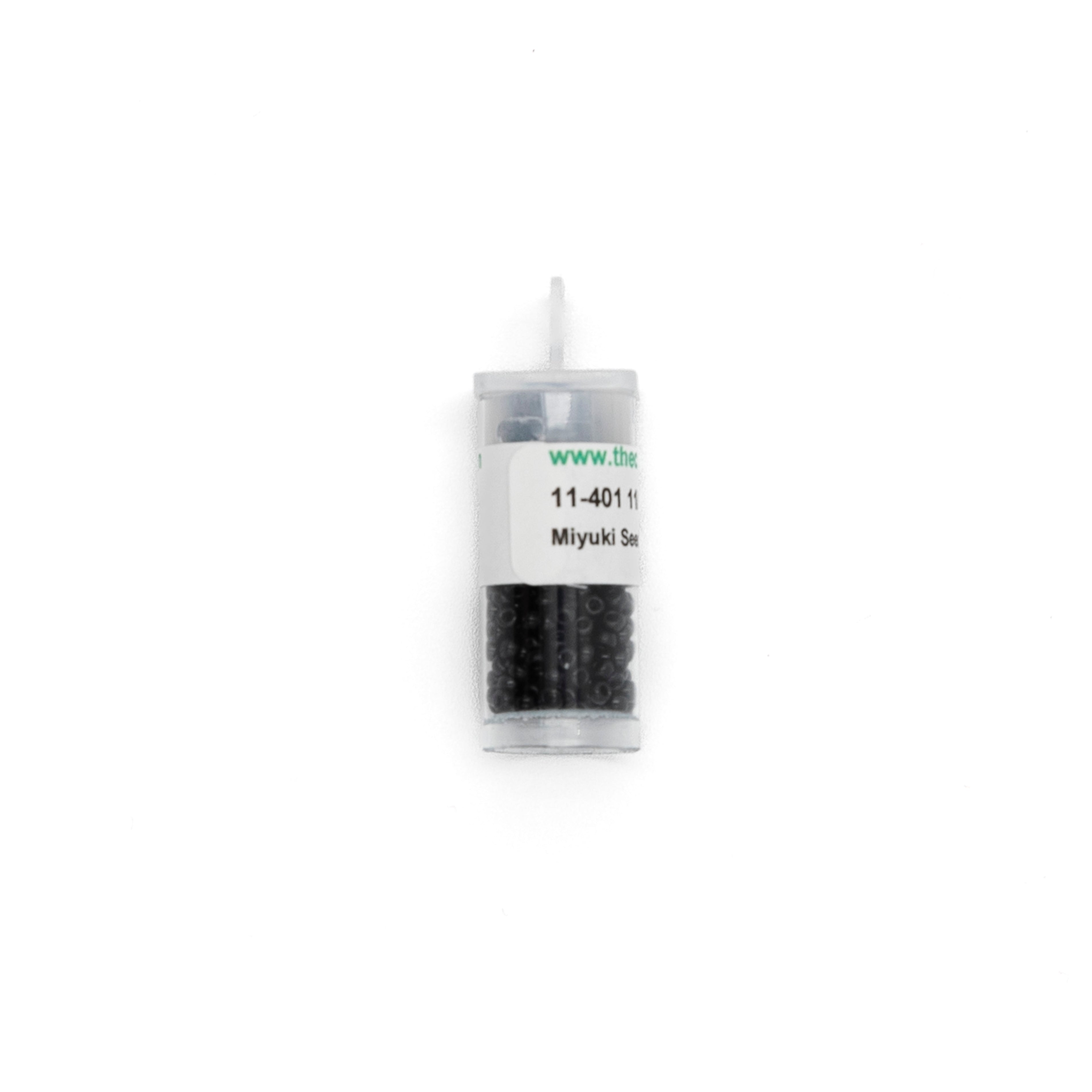 11-401 Black bead by The Collection Designs — needlepoint accessory from Angel City Stitchery