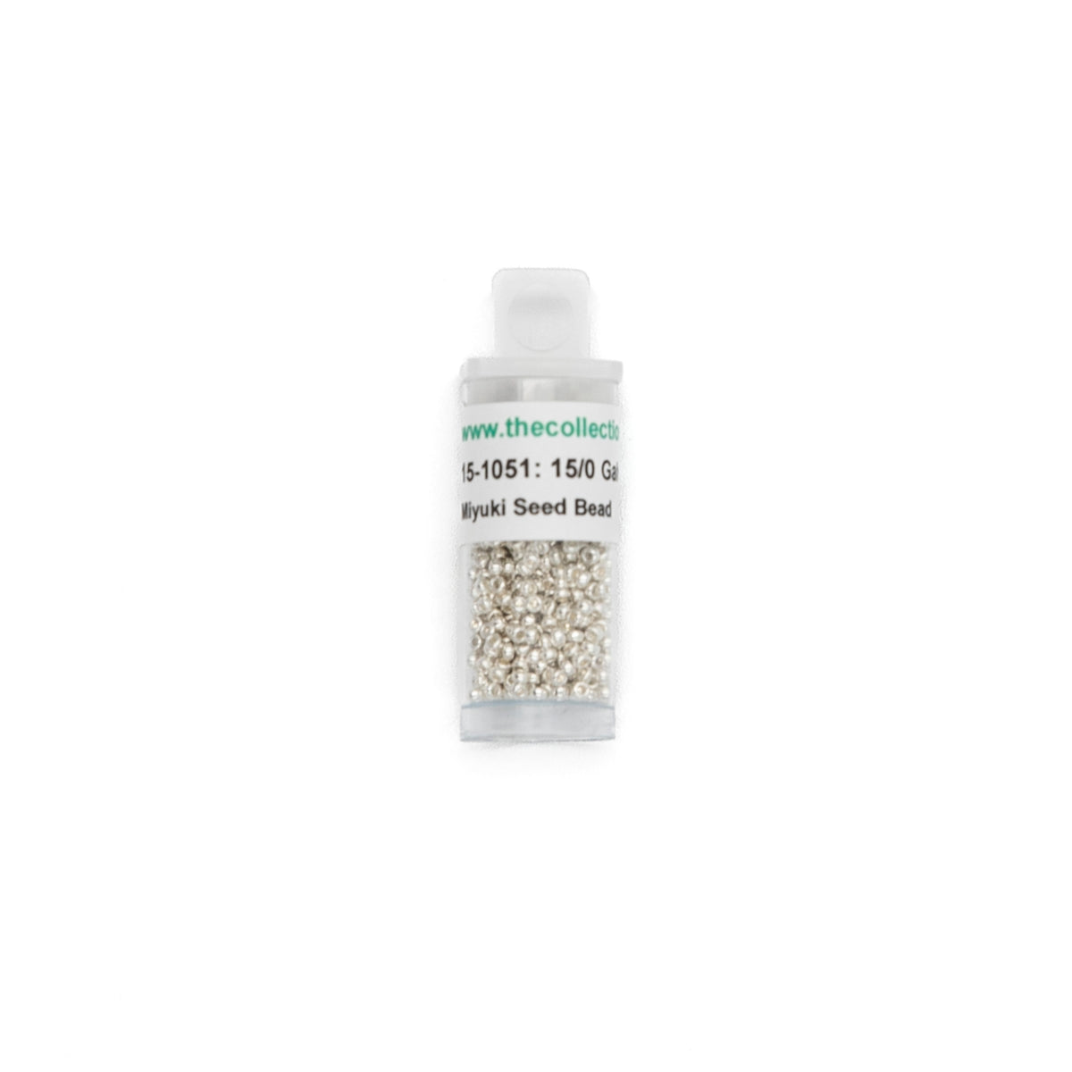 15-1051 Galvanized Silver bead by The Collection Designs — needlepoint accessory from Angel City Stitchery