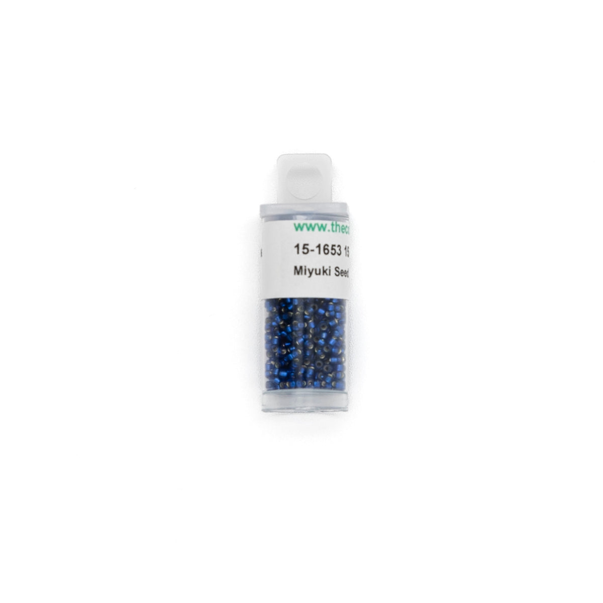 15-1653 Dyed Silverlined Dusk Blue bead by The Collection Designs — needlepoint accessory from Angel City Stitchery