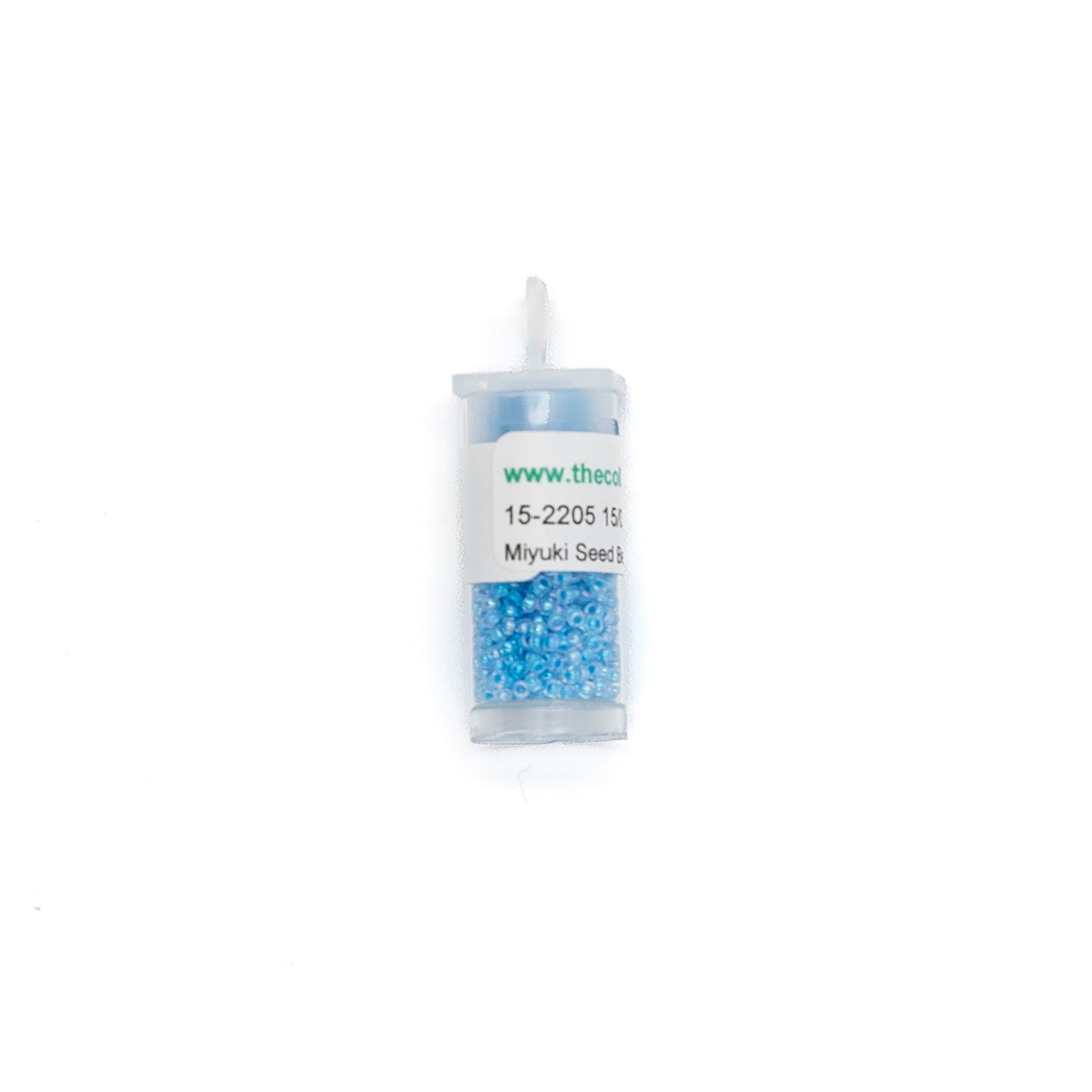 15-2205 Light Blue Crystal AB bead by The Collection Designs — needlepoint accessory from Angel City Stitchery
