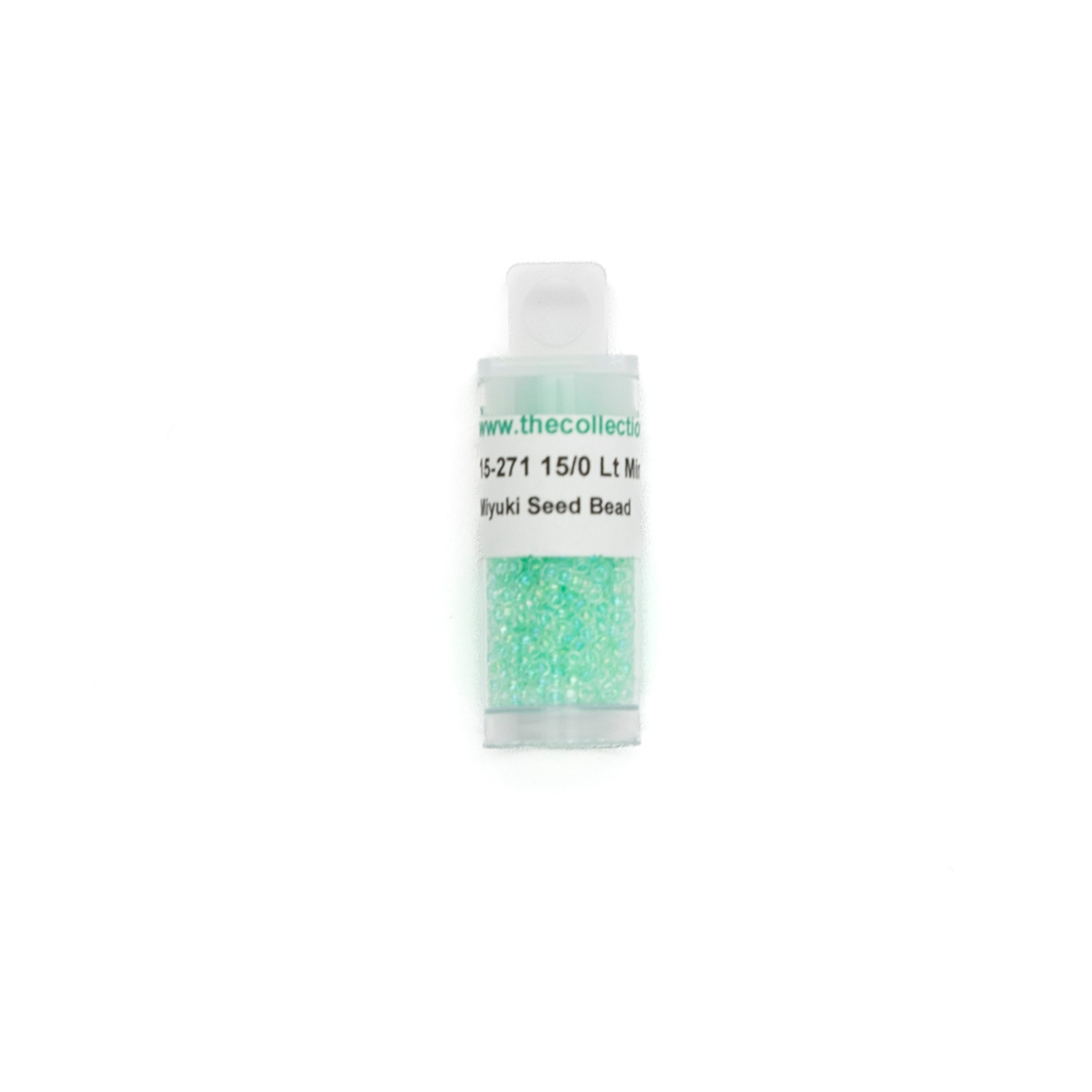 15-271 Light Mint bead by The Collection Designs — needlepoint accessory from Angel City Stitchery