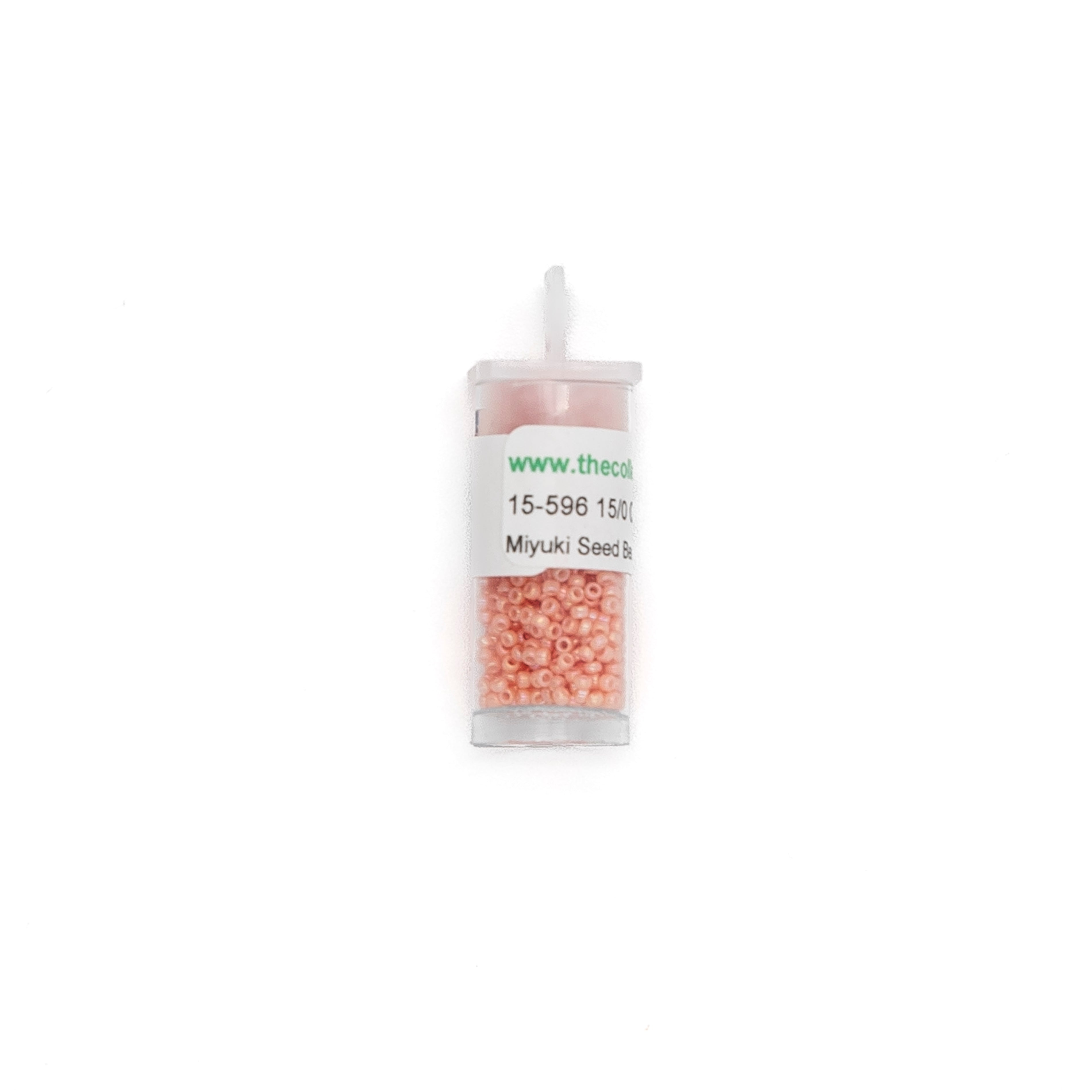 15-596 Opaque Tea Rose bead by The Collection Designs — needlepoint accessory from Angel City Stitchery