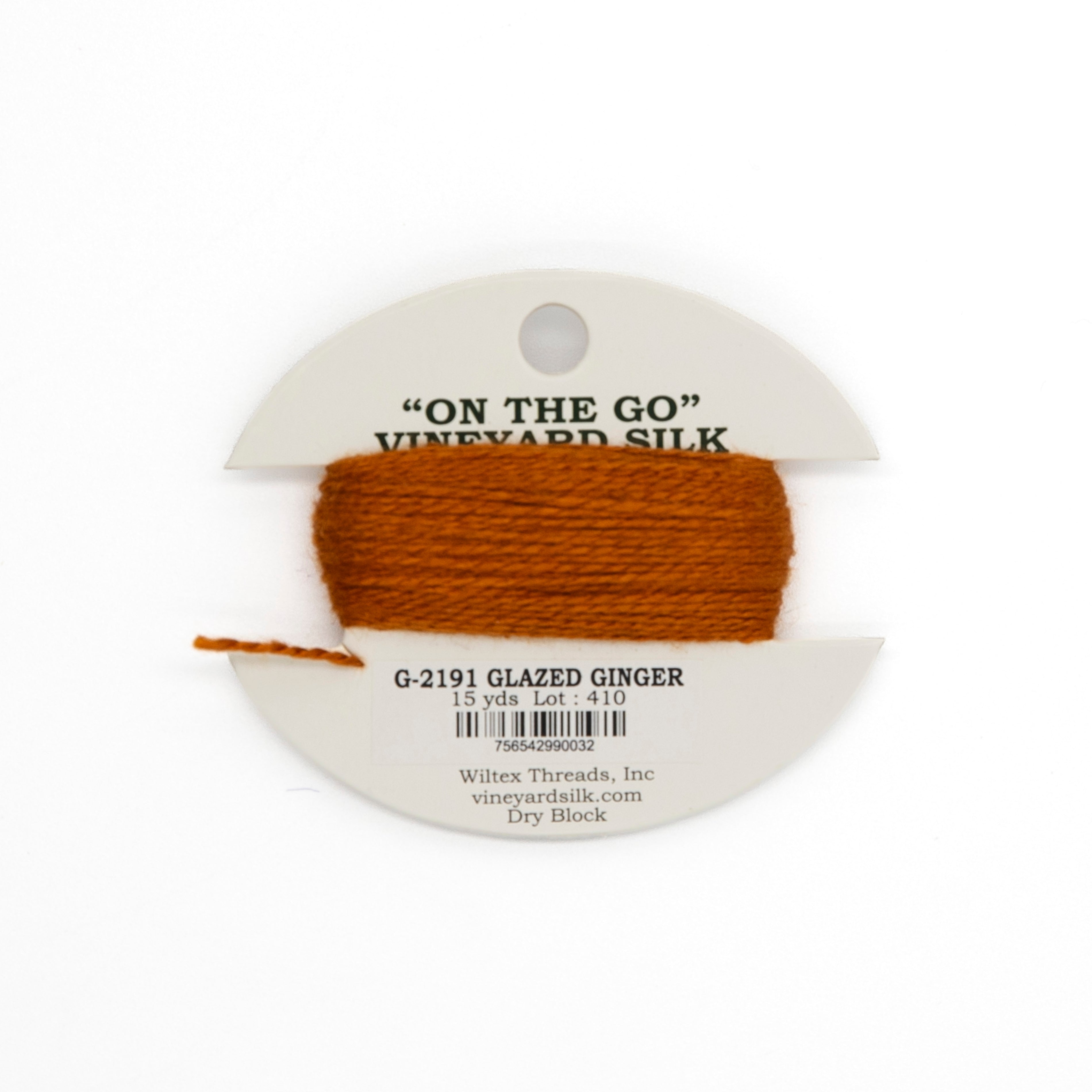 Vineyard Silk Card G-2191 Glazed Ginger
