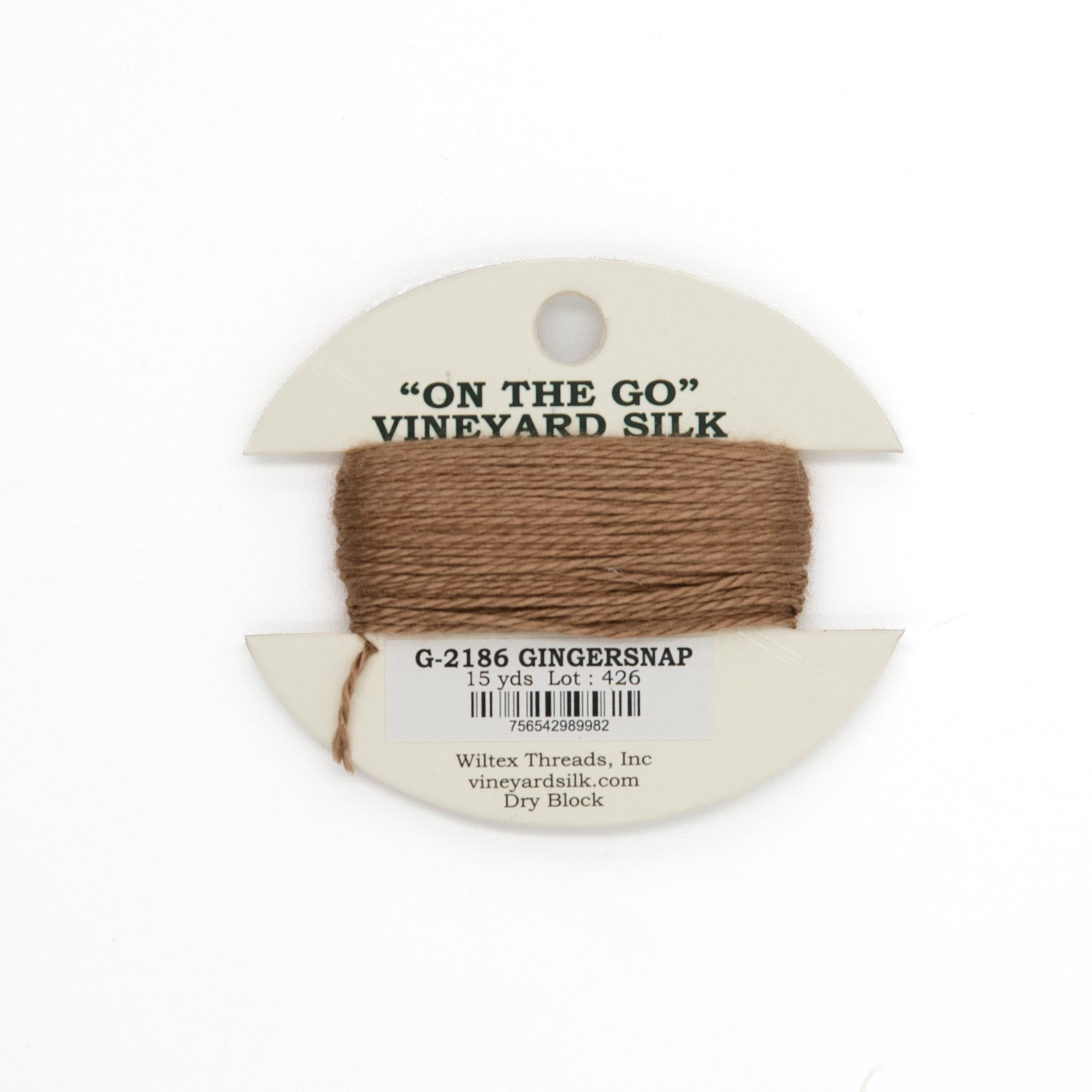Vineyard Silk Card G-2186 Gingersnap