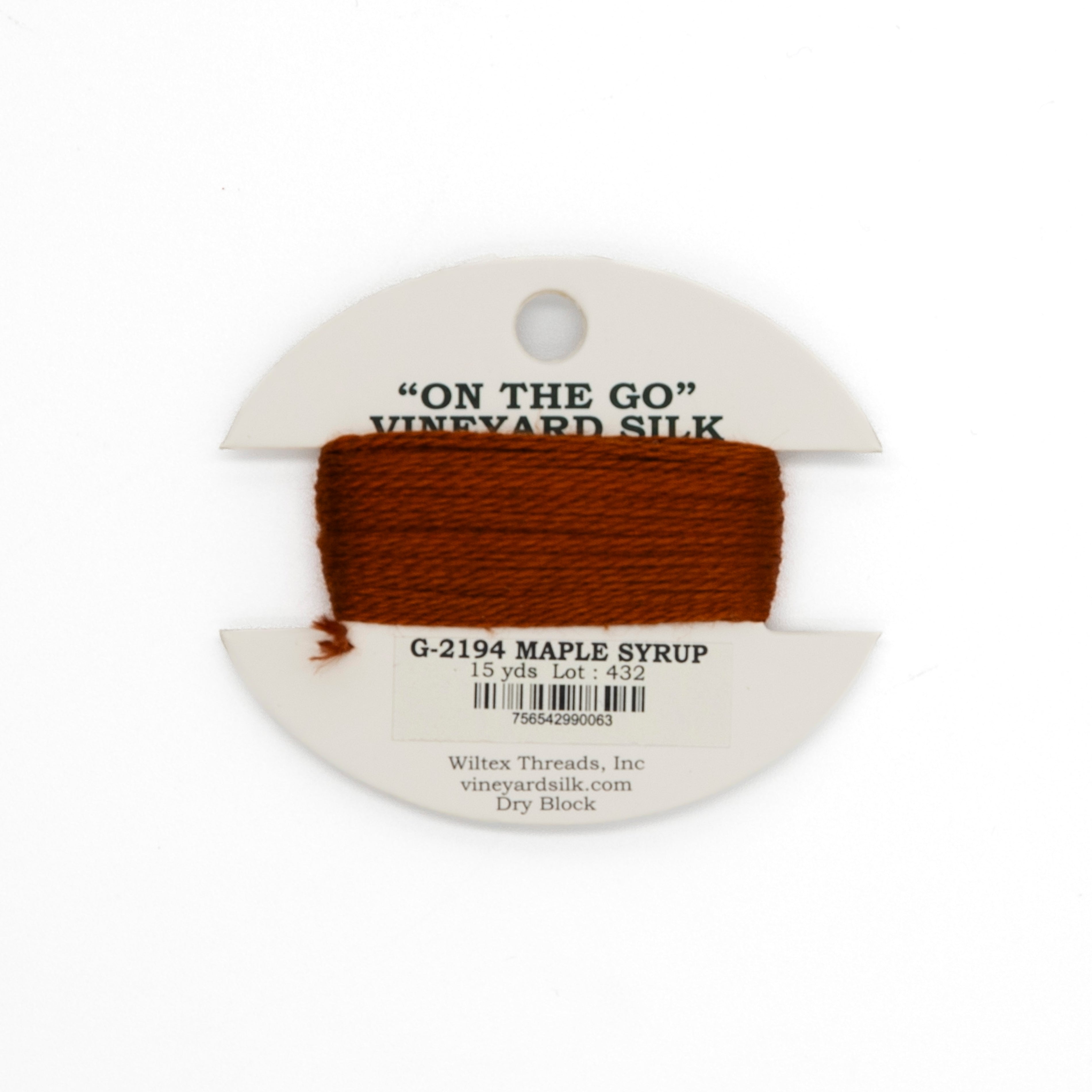 Vineyard Silk Card G-2194 Maple Syrup