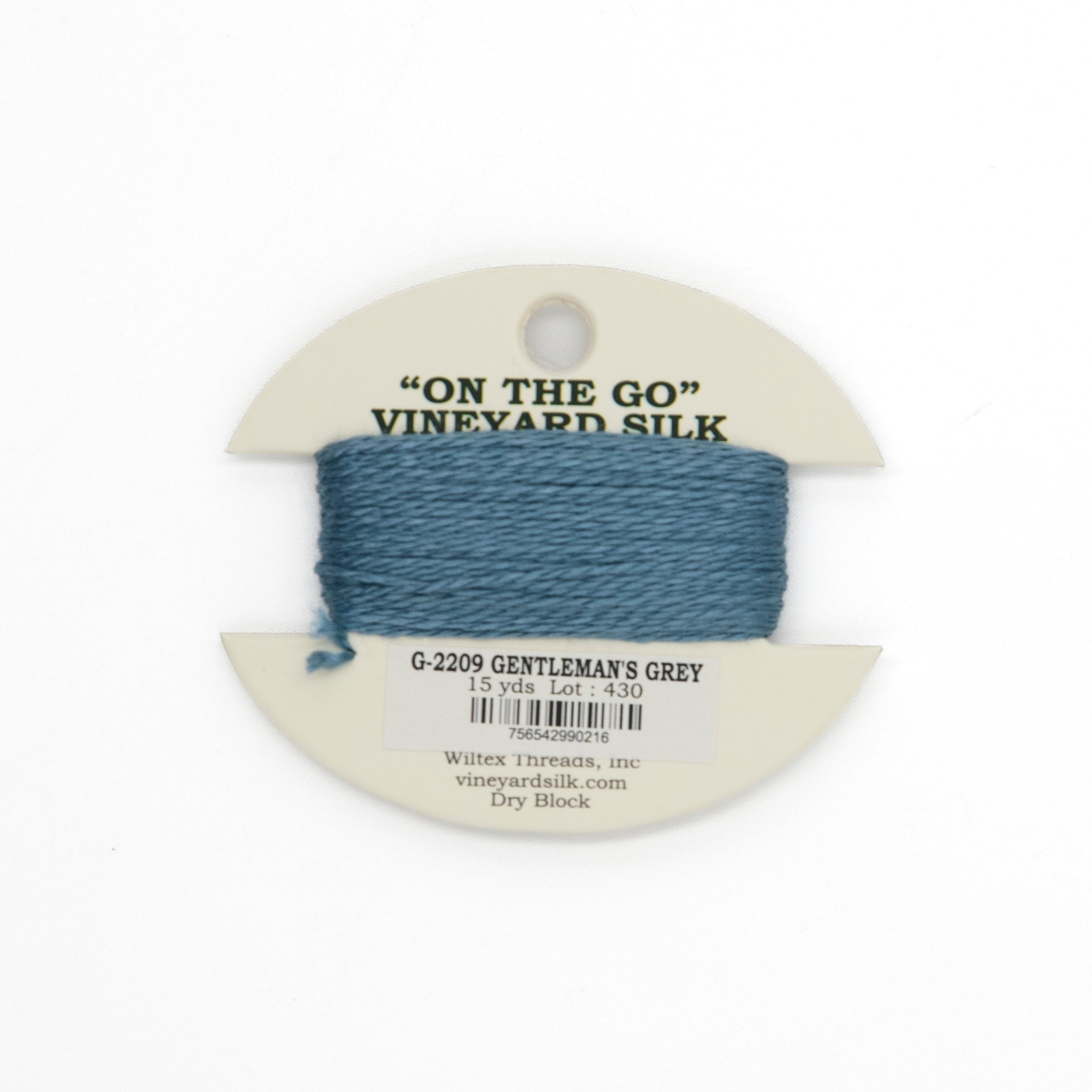 Vineyard Silk Card G-2209 Gentleman'S Grey