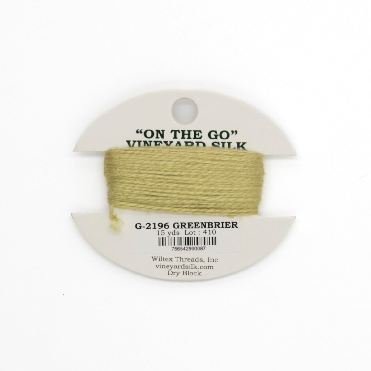 Vineyard Silk Card G-2196 Greenbrier