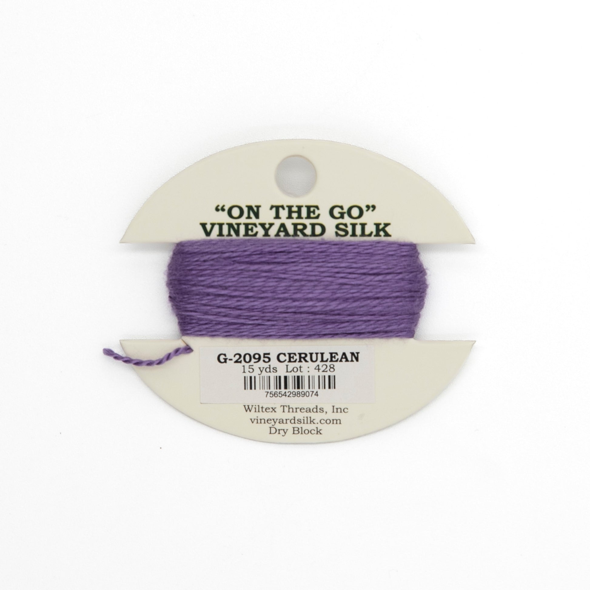 Vineyard Silk Card G-2095 Cerulean