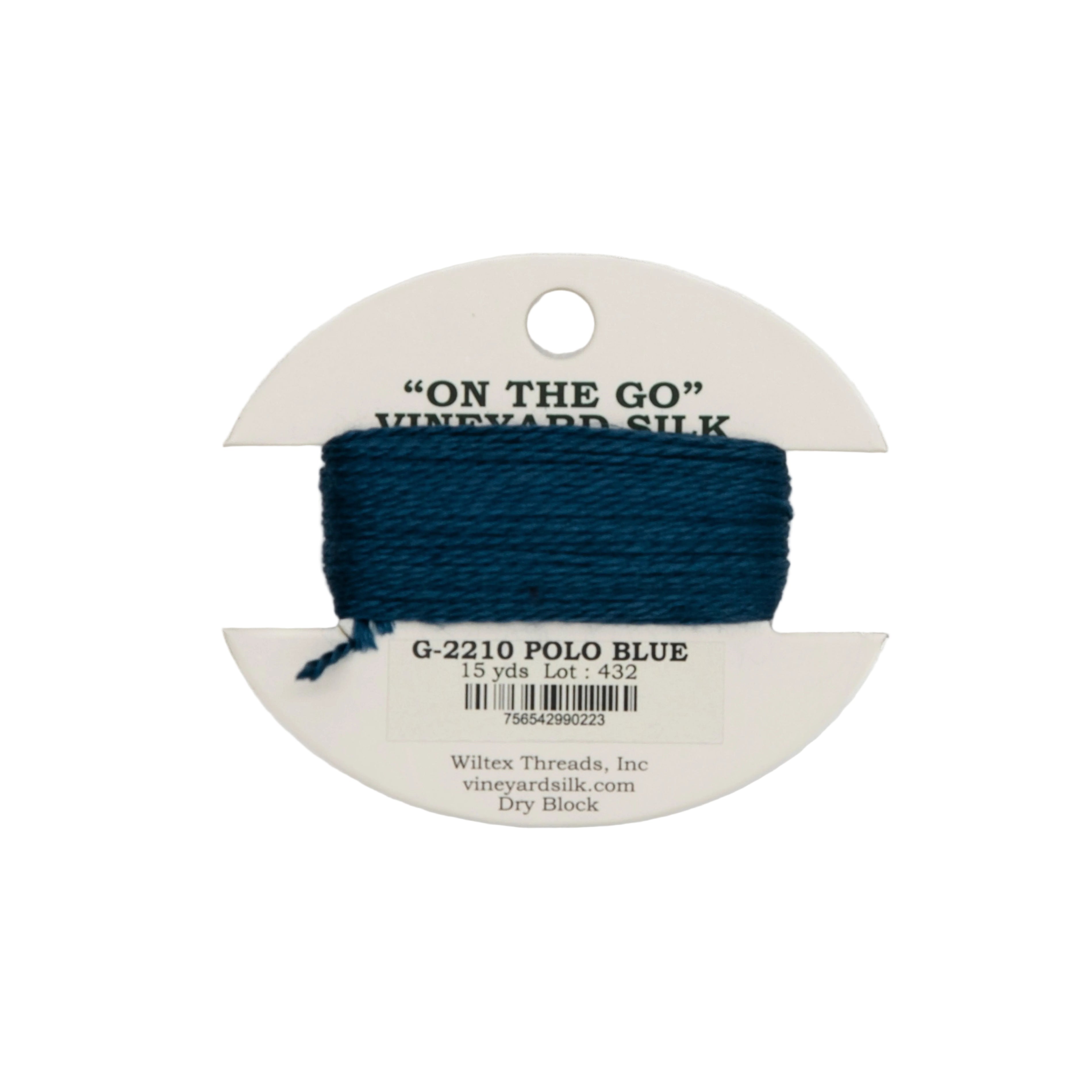 Vineyard Silk Card G-2210 Polo Blue
