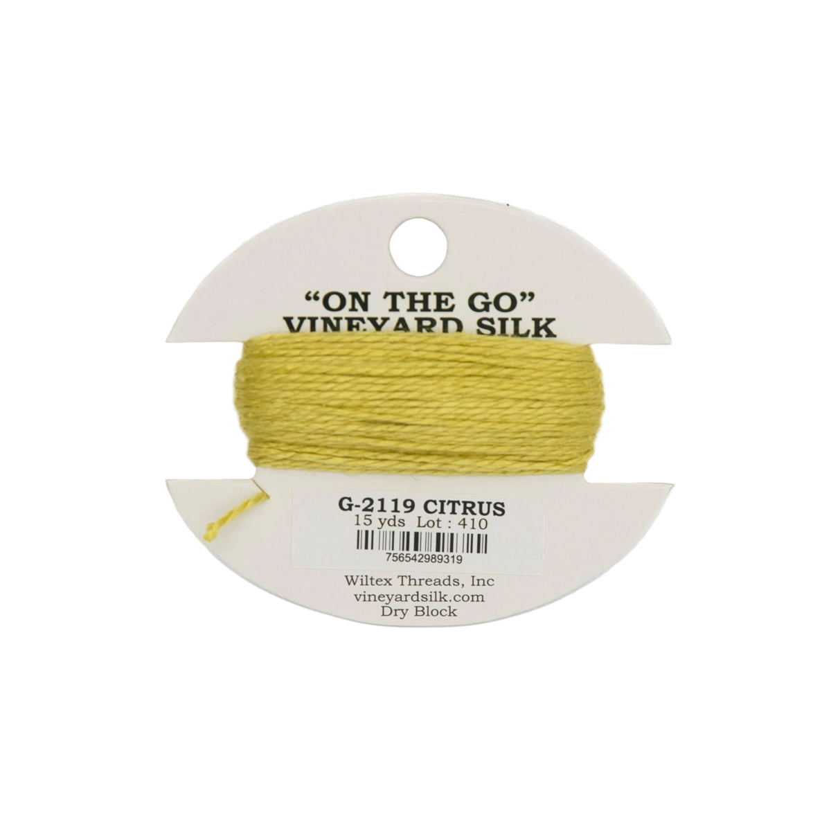 Vineyard Silk Card G-2119 Citrus