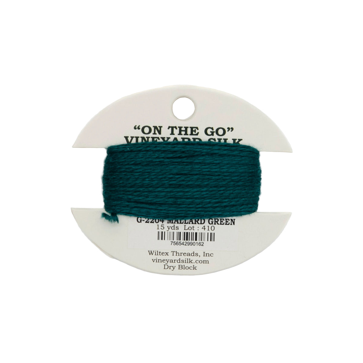 Vineyard Silk Card G-2204 Mallard Green