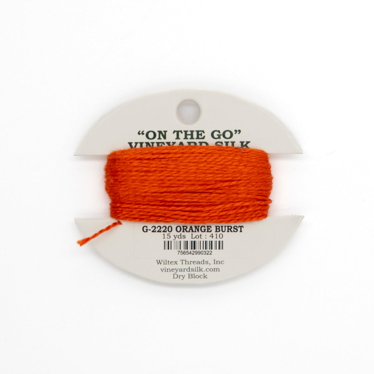 Vineyard Silk Card G-2220 Orange Burst