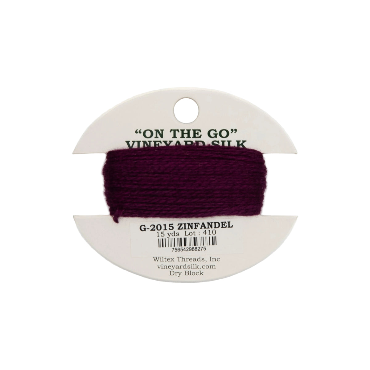 Vineyard Silk Card G-2015 Zinfandel