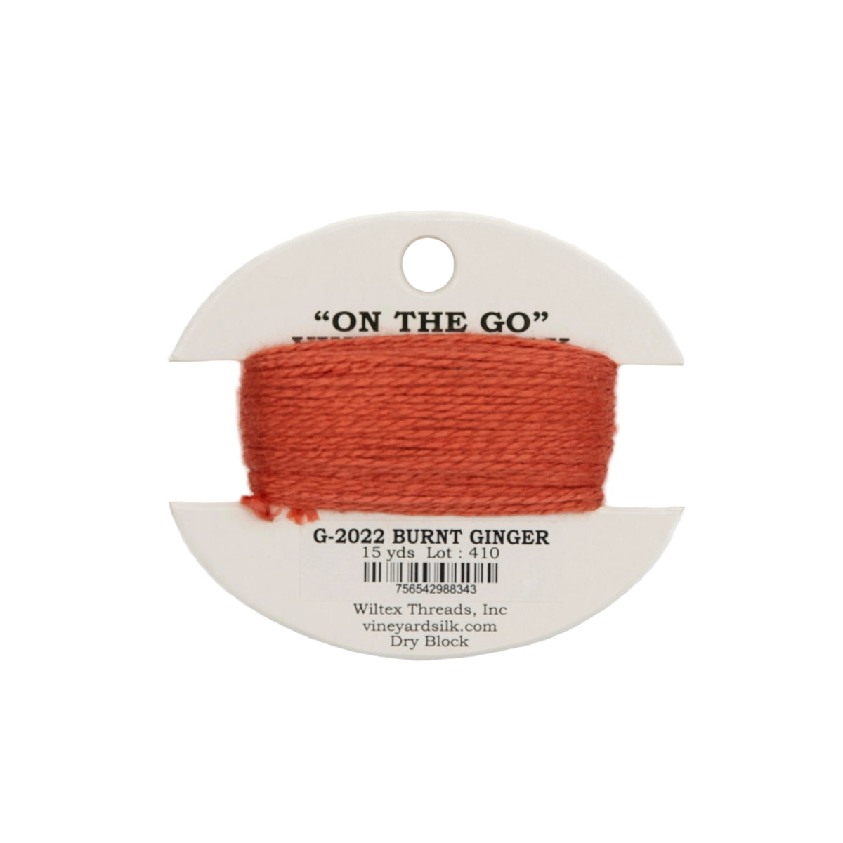 Vineyard Silk Card G-2022 Burnt Ginger