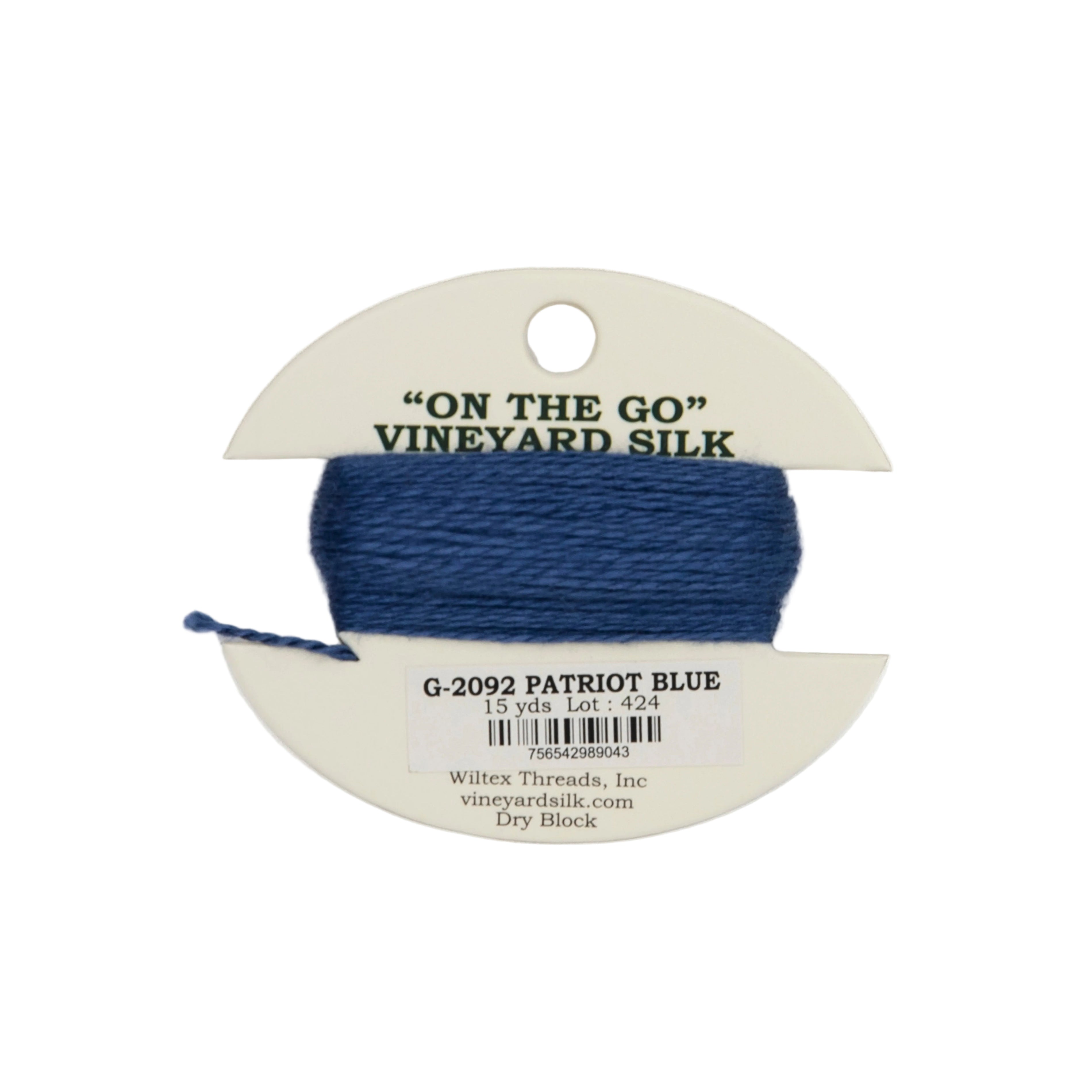 Vineyard Silk Card G-2092 Patriot Blue