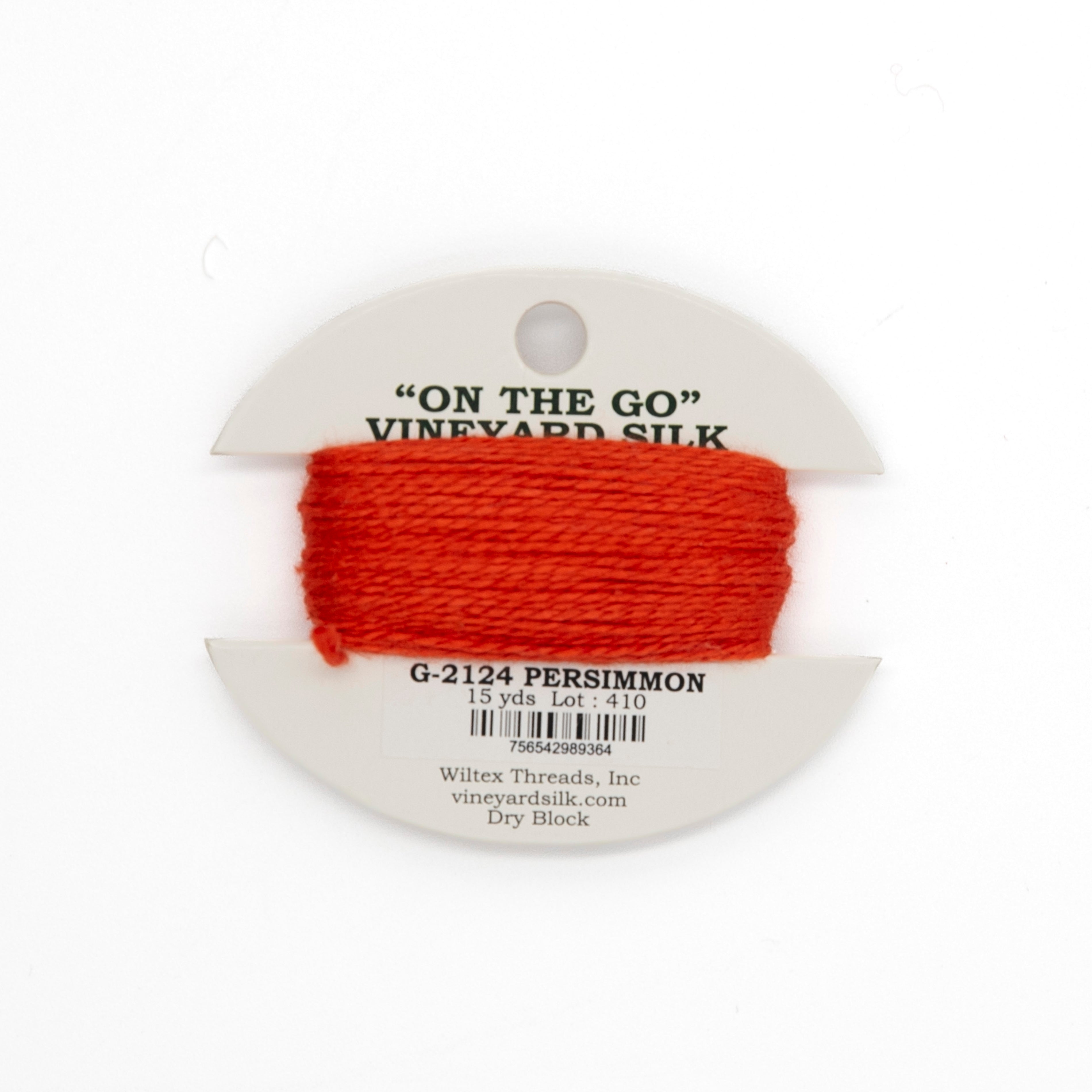 Vineyard Silk Card G-2124 Persimmon