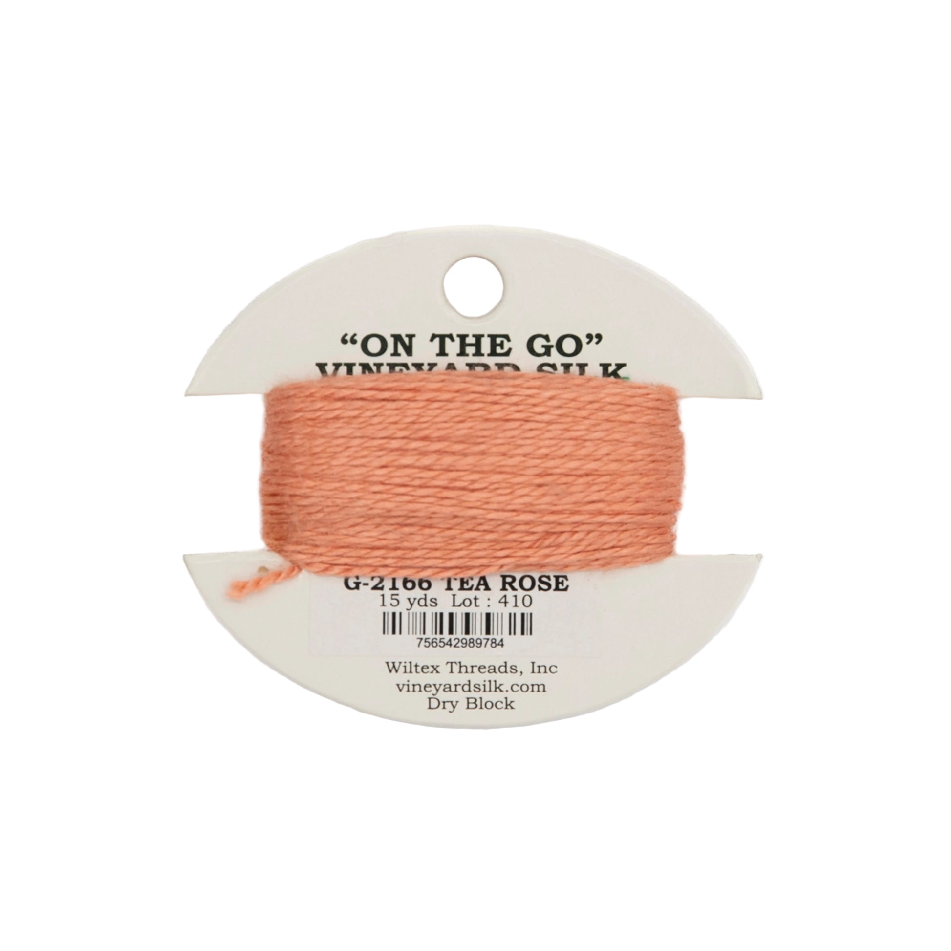 Vineyard Silk Card G-2166 Tea Rose