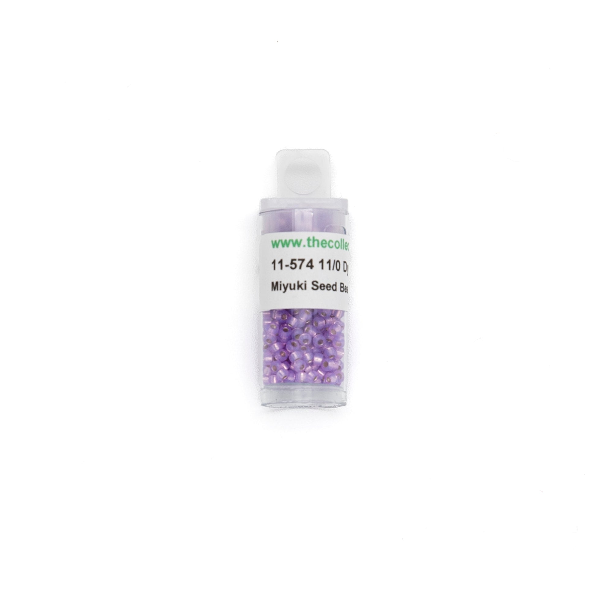 11-574 Dyed Lilac Silverlined Alabaster