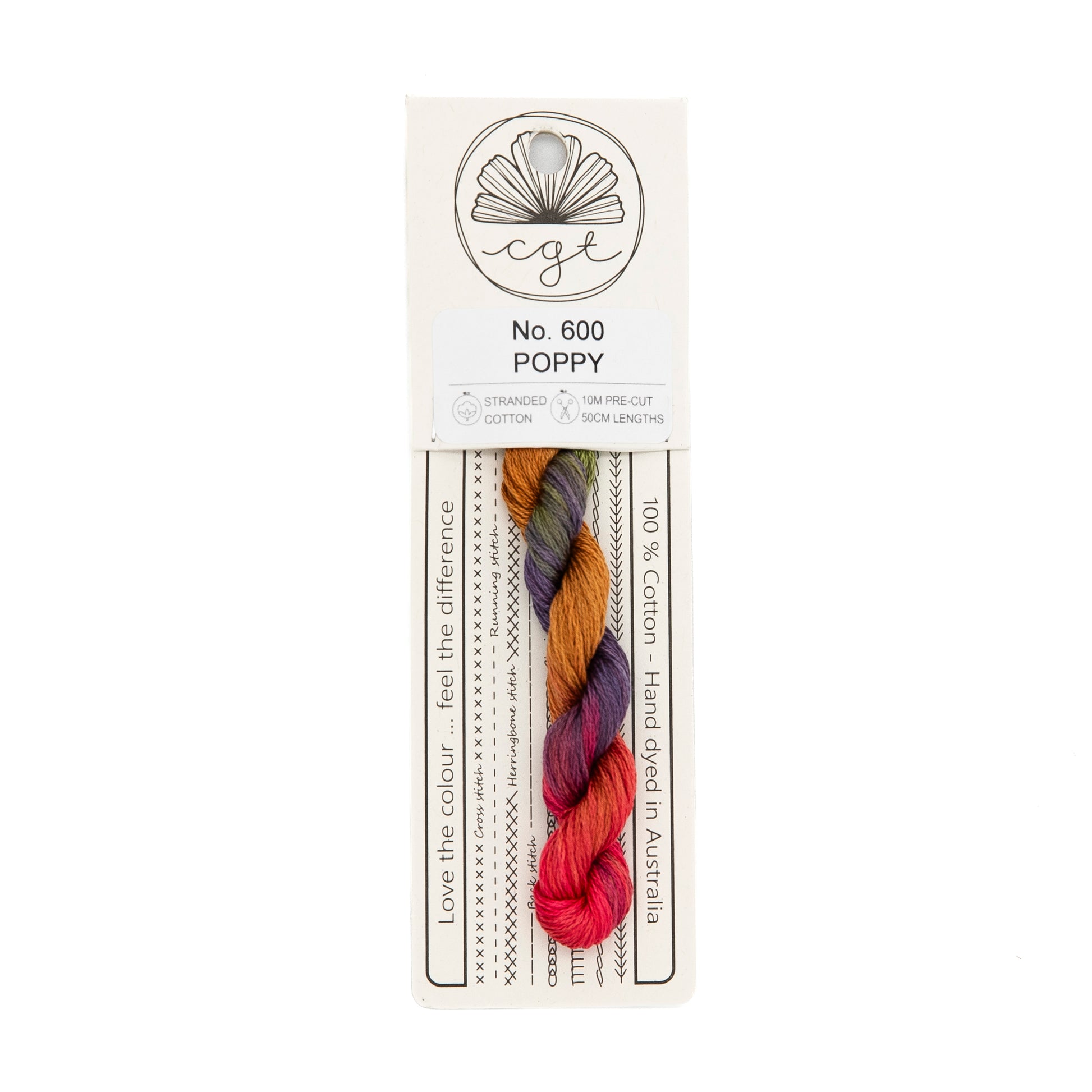 Cottage Garden Threads - 600 Poppy