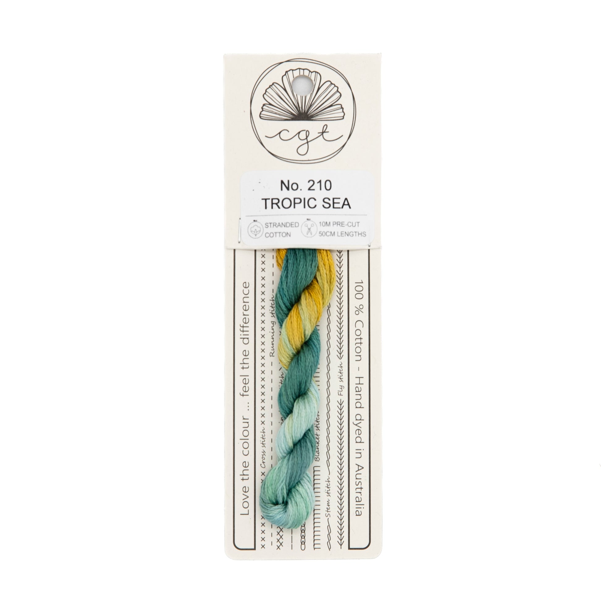 Cottage Garden Threads - 210 Tropic Sea