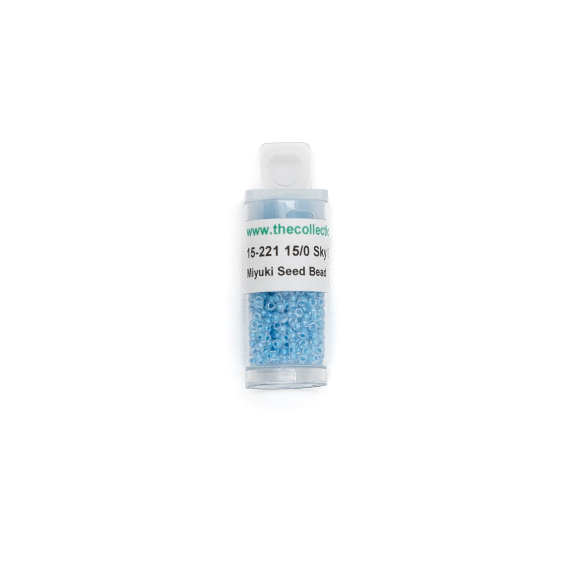15-221 Sky Blue Lined Crystal