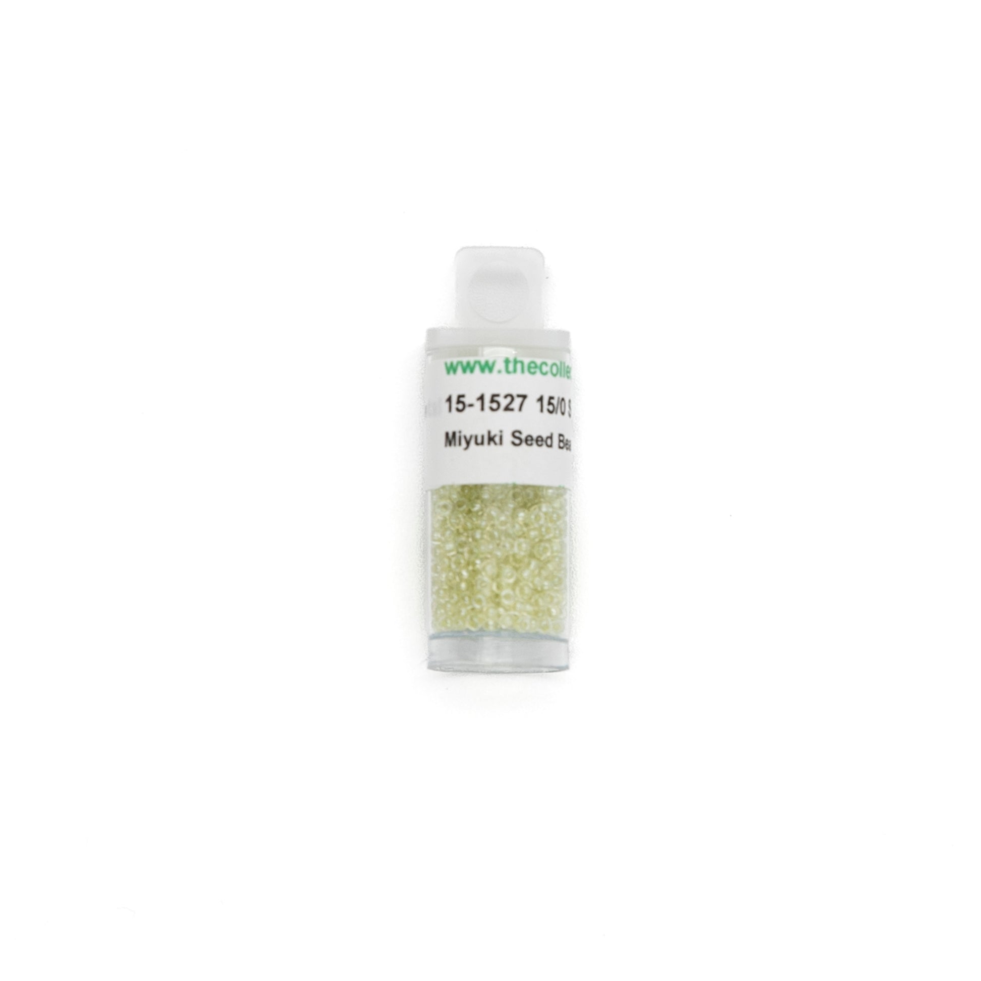 15-1527 Sparkle Celery Lined Crystal