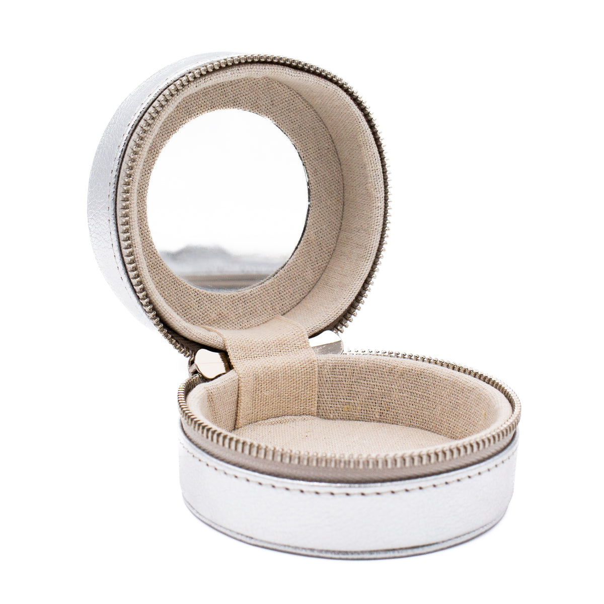 4" Round Jewelry Box by Rachel Barri Designs — needlepoint accessory from Angel City Stitchery (view 2)