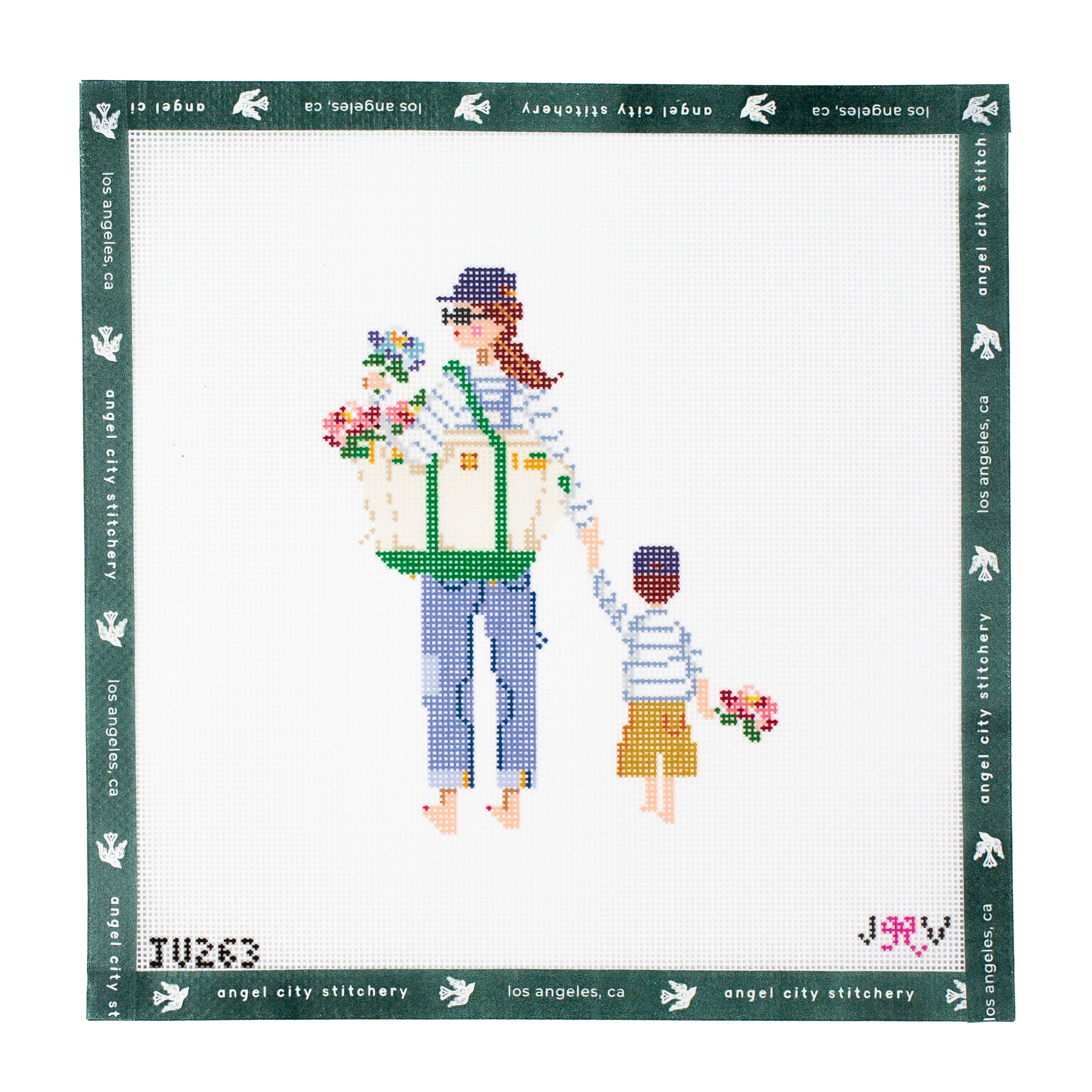 Mother & Child (Brunette with Son)