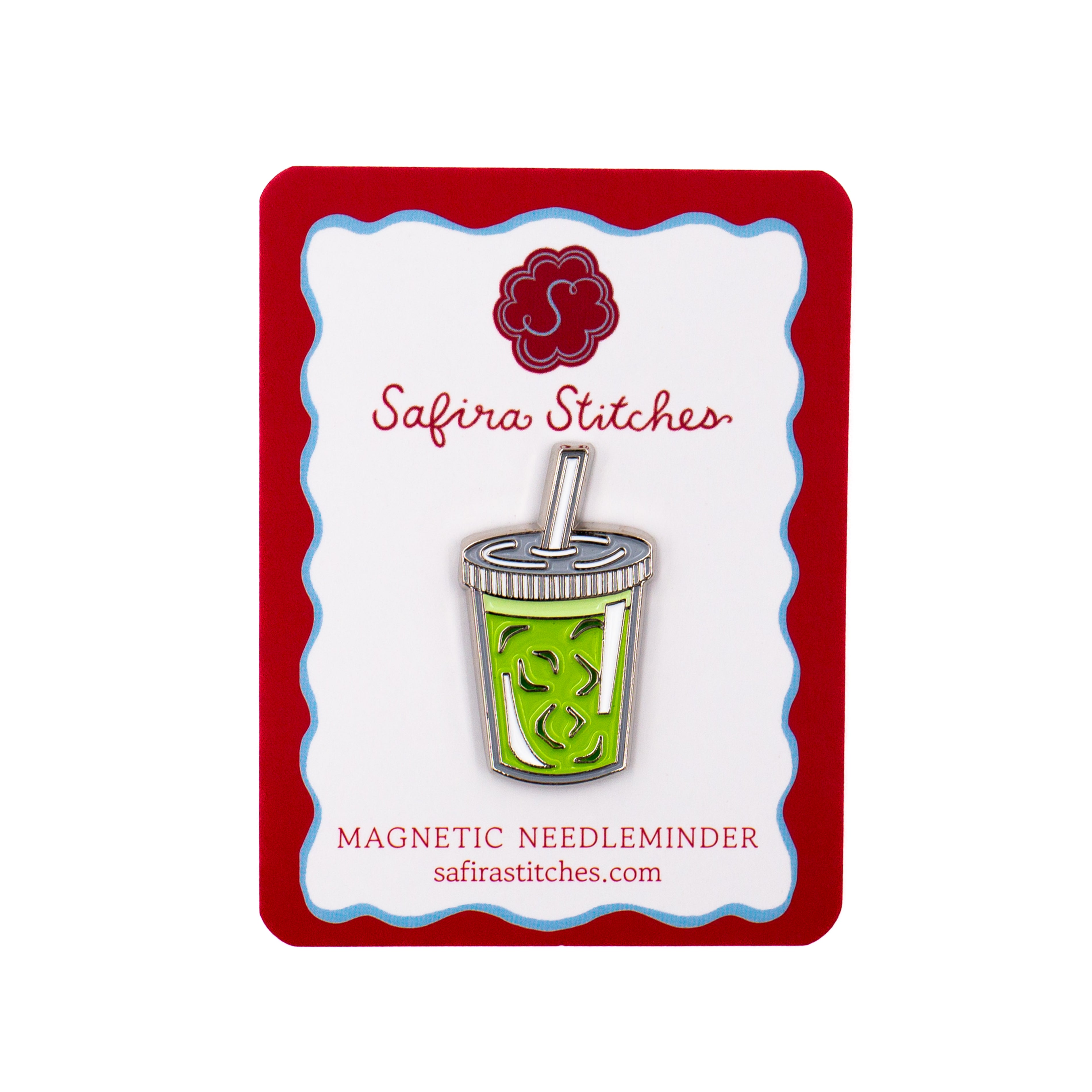 Iced Matcha Latte Needle Minder
