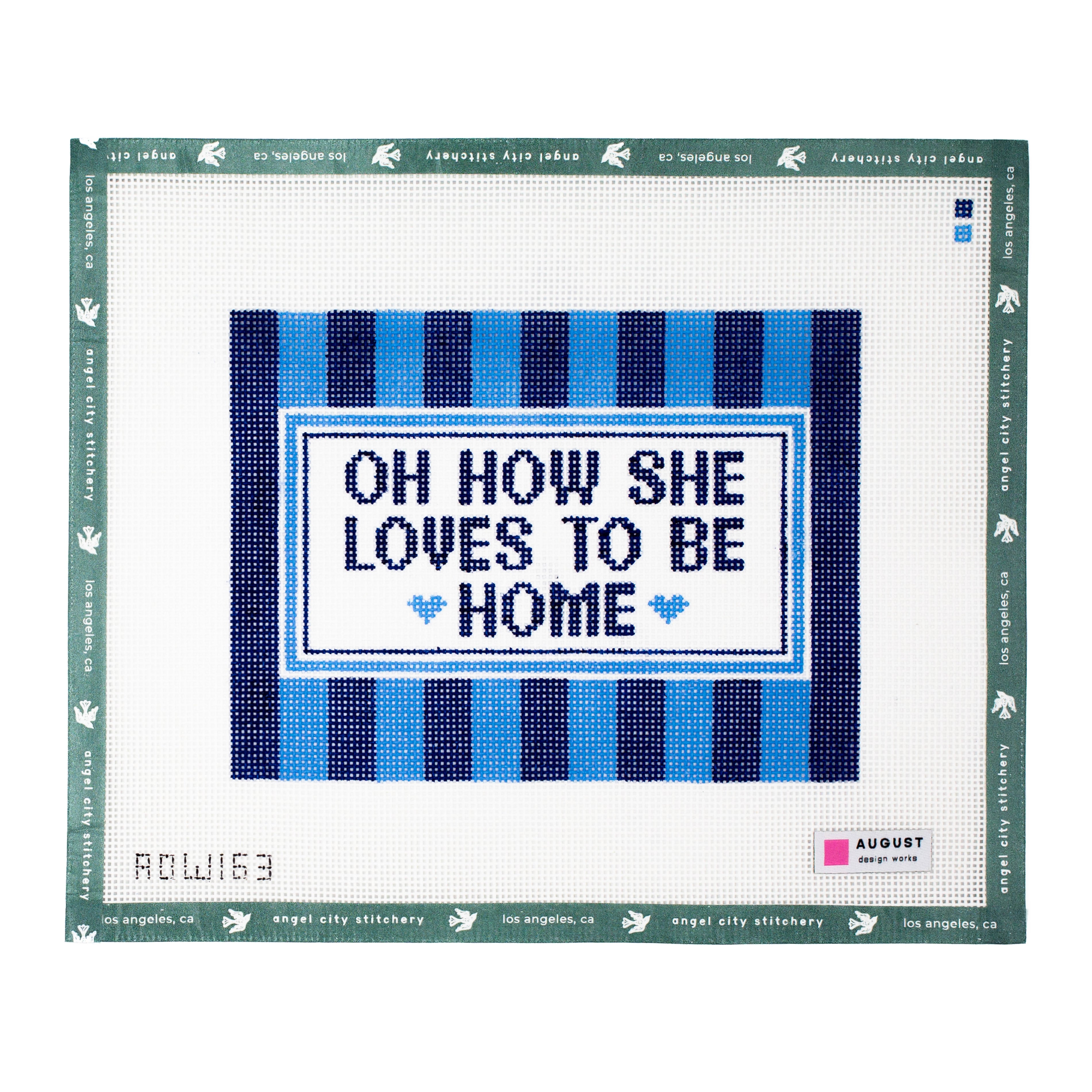 Oh How She Loves To Be Home (Blue)