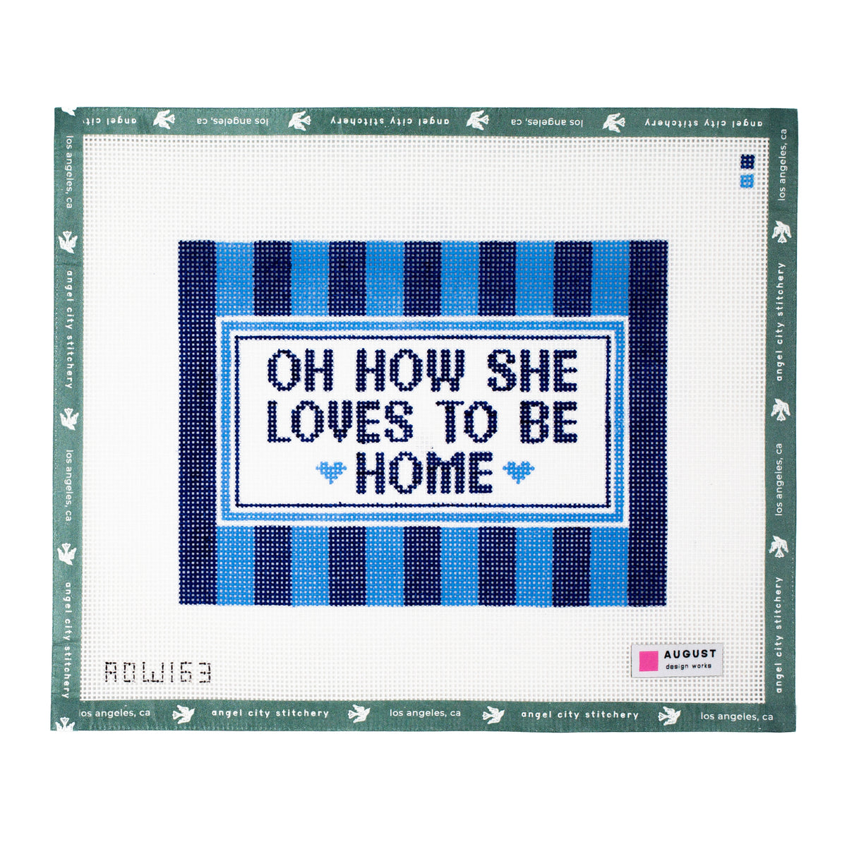Oh How She Loves To Be Home (Blue)