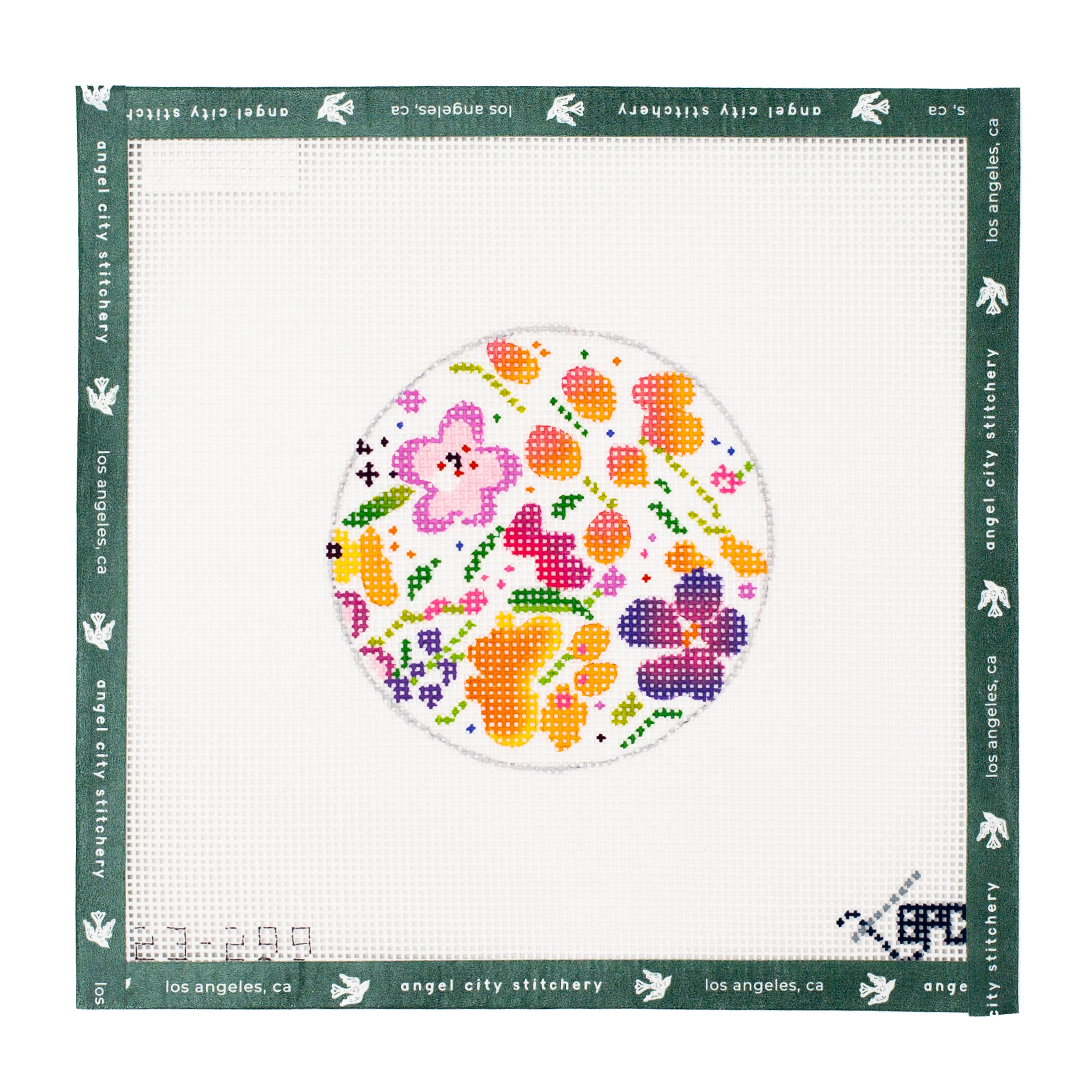 Peppy Floral 4" Round