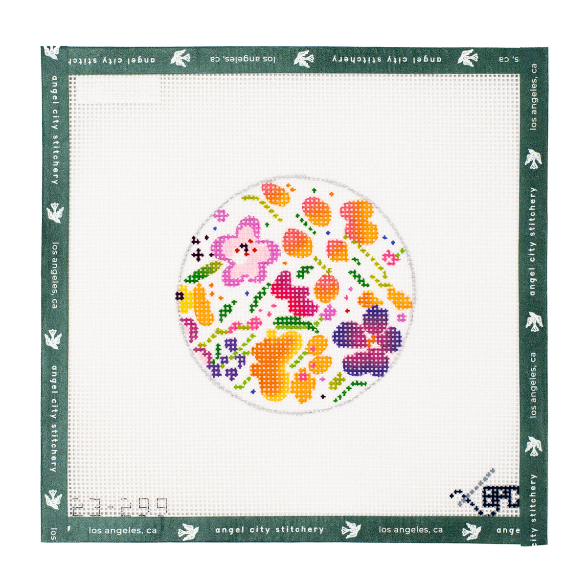 Peppy Floral 4" Round