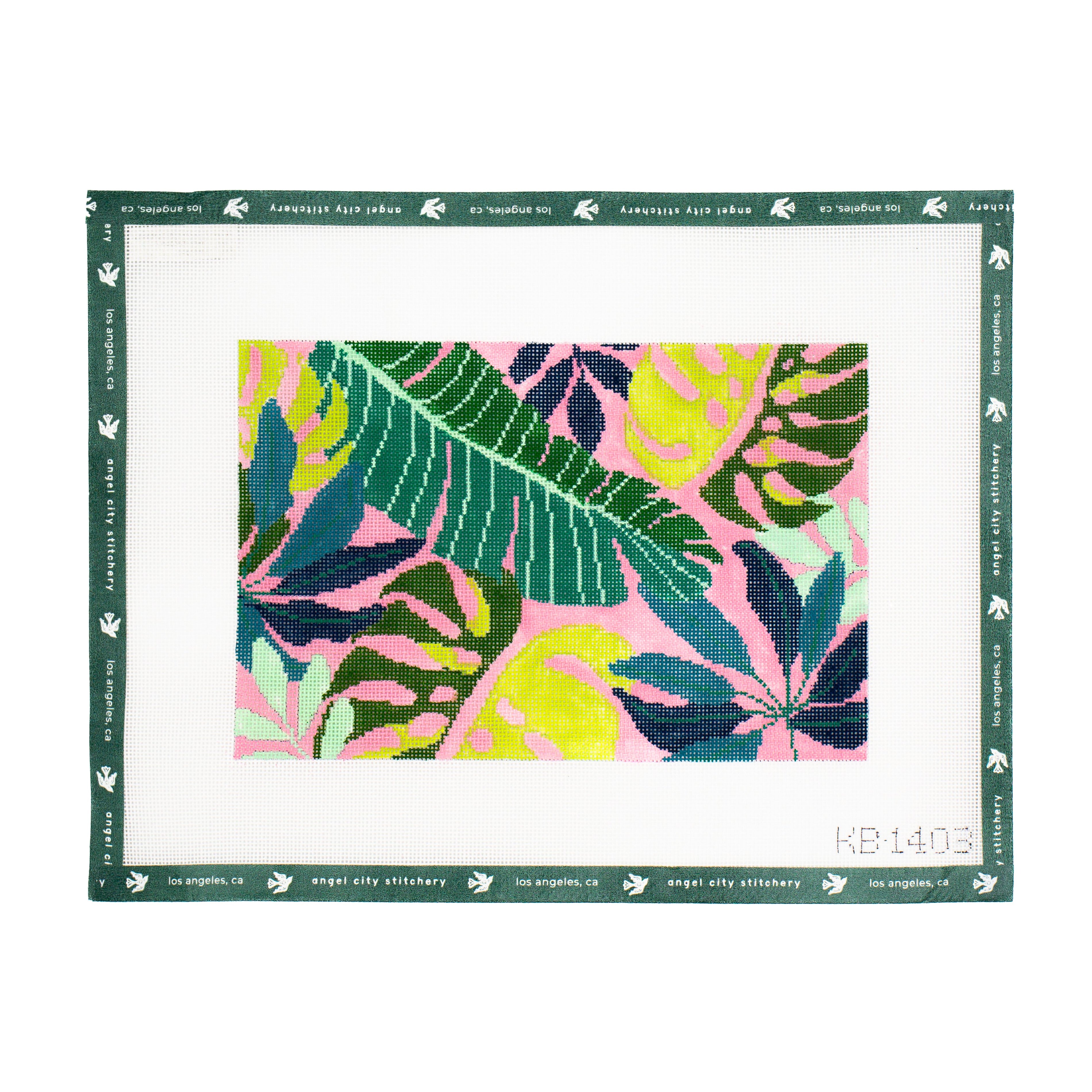 Tropical Leaves Clutch (Pink)