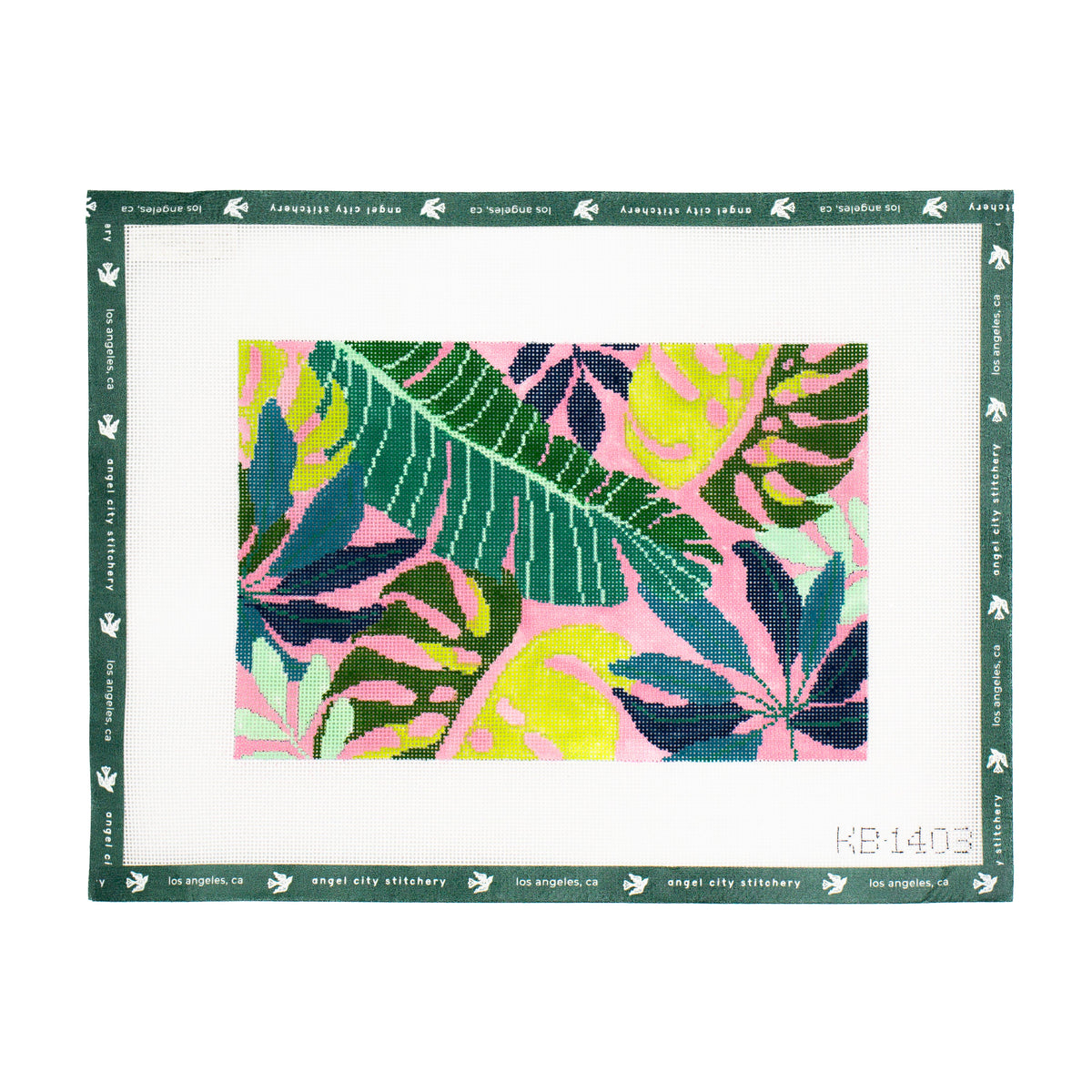 Tropical Leaves Clutch (Pink)