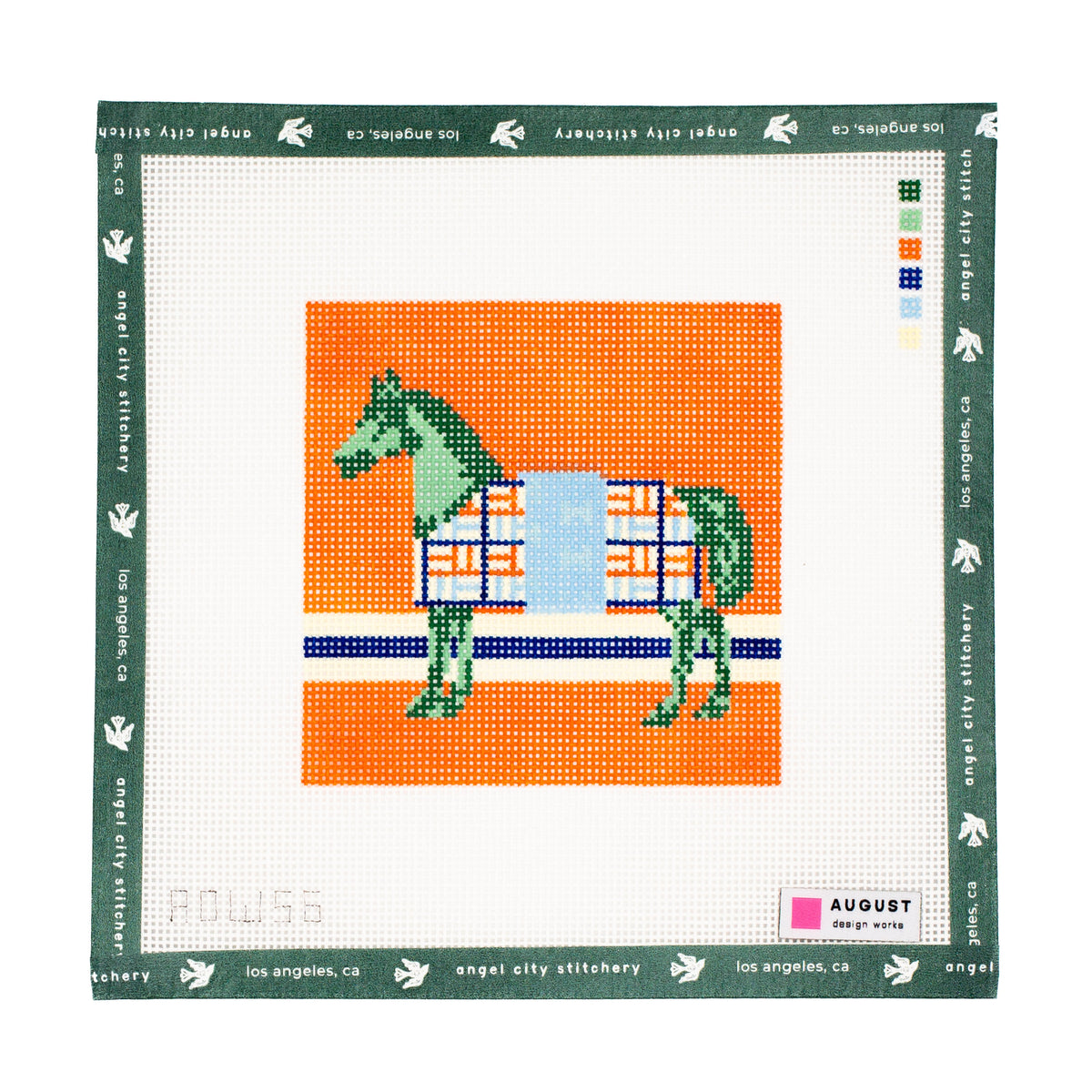 Green Blanket Horse
