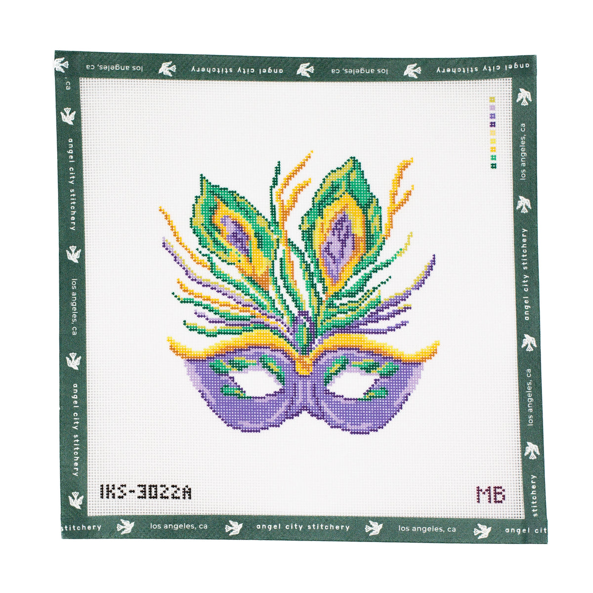 Mardi Gras Mask (Purple)