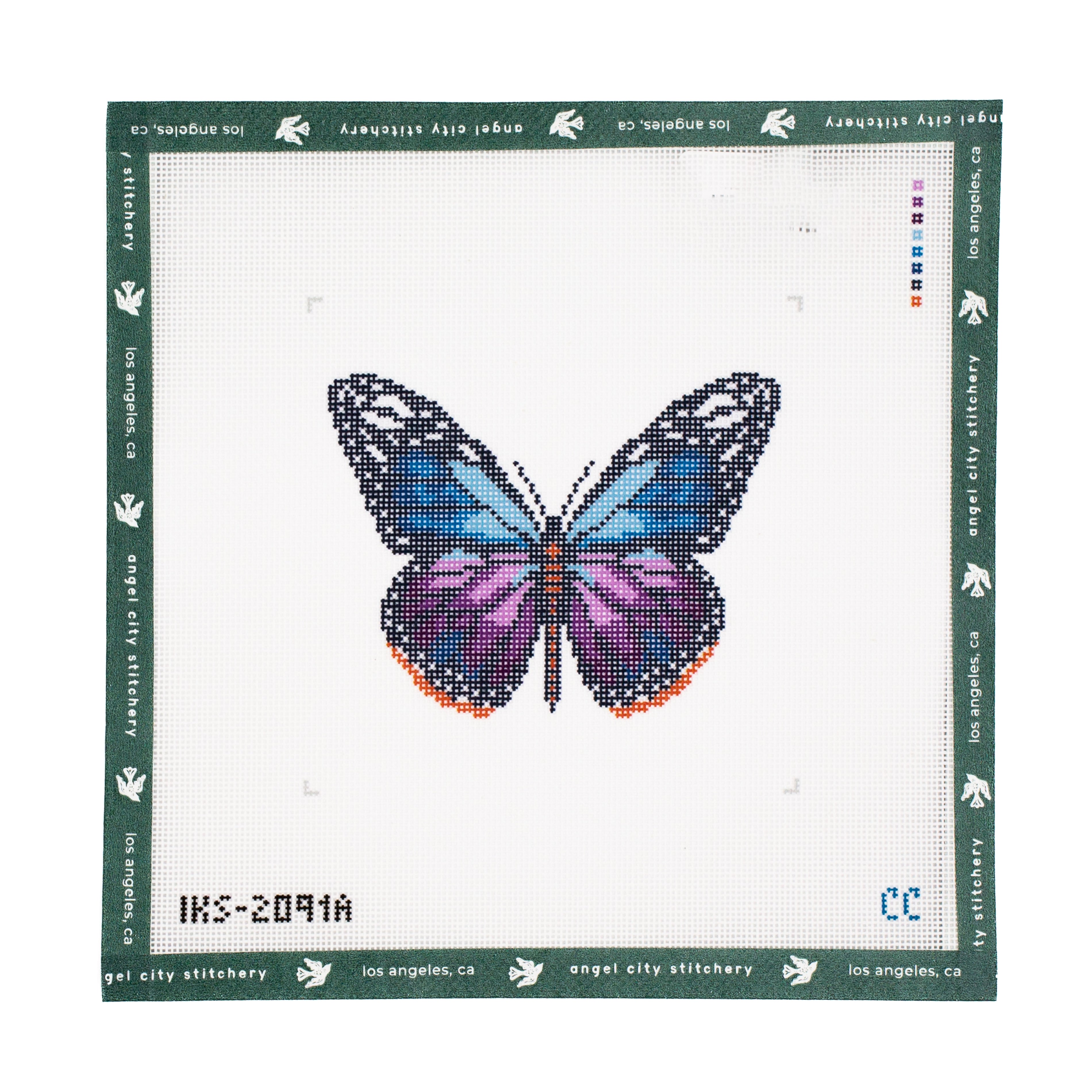 Monarch Butterfly Ornament (Purple)