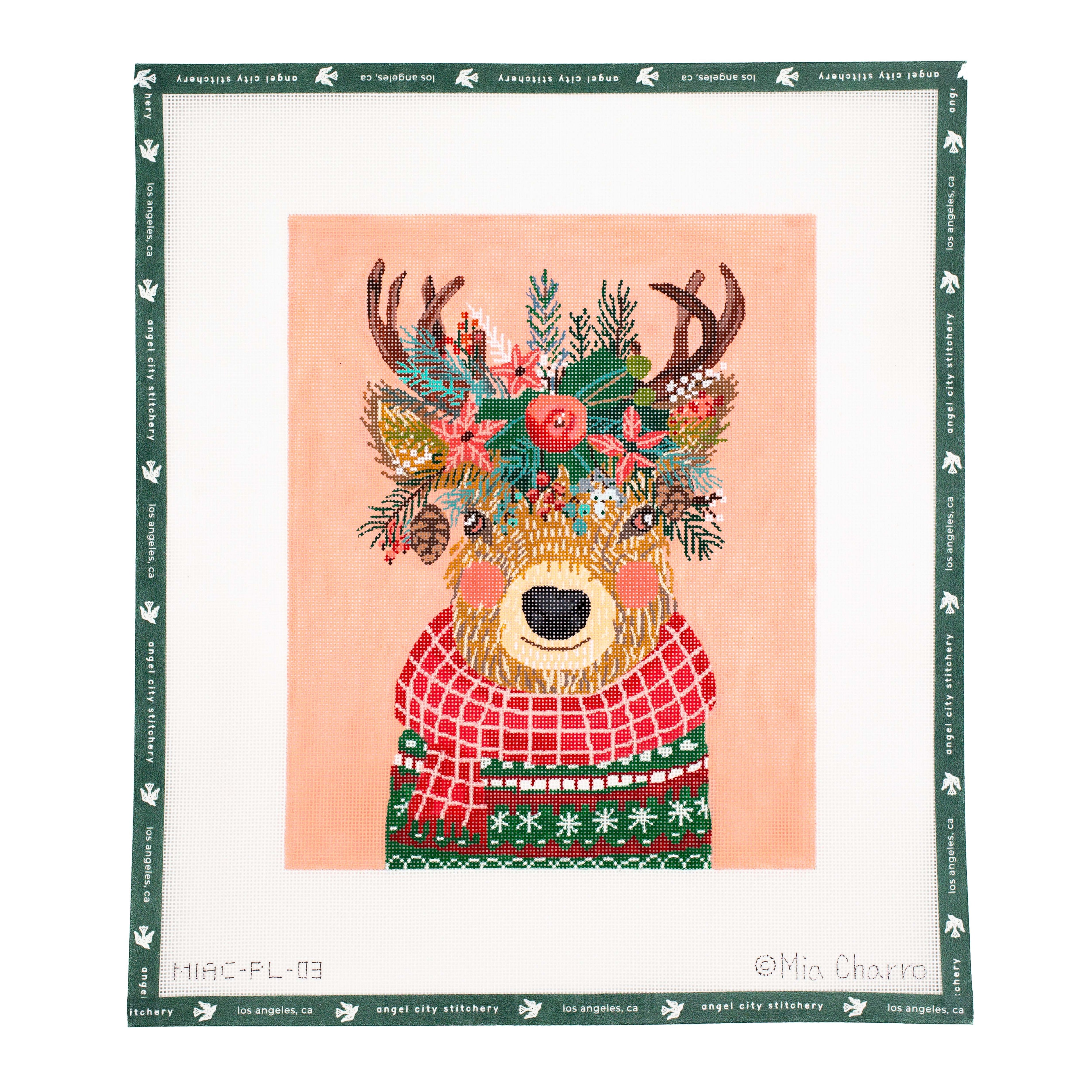 Christmas Squad Deer (Light Coral)