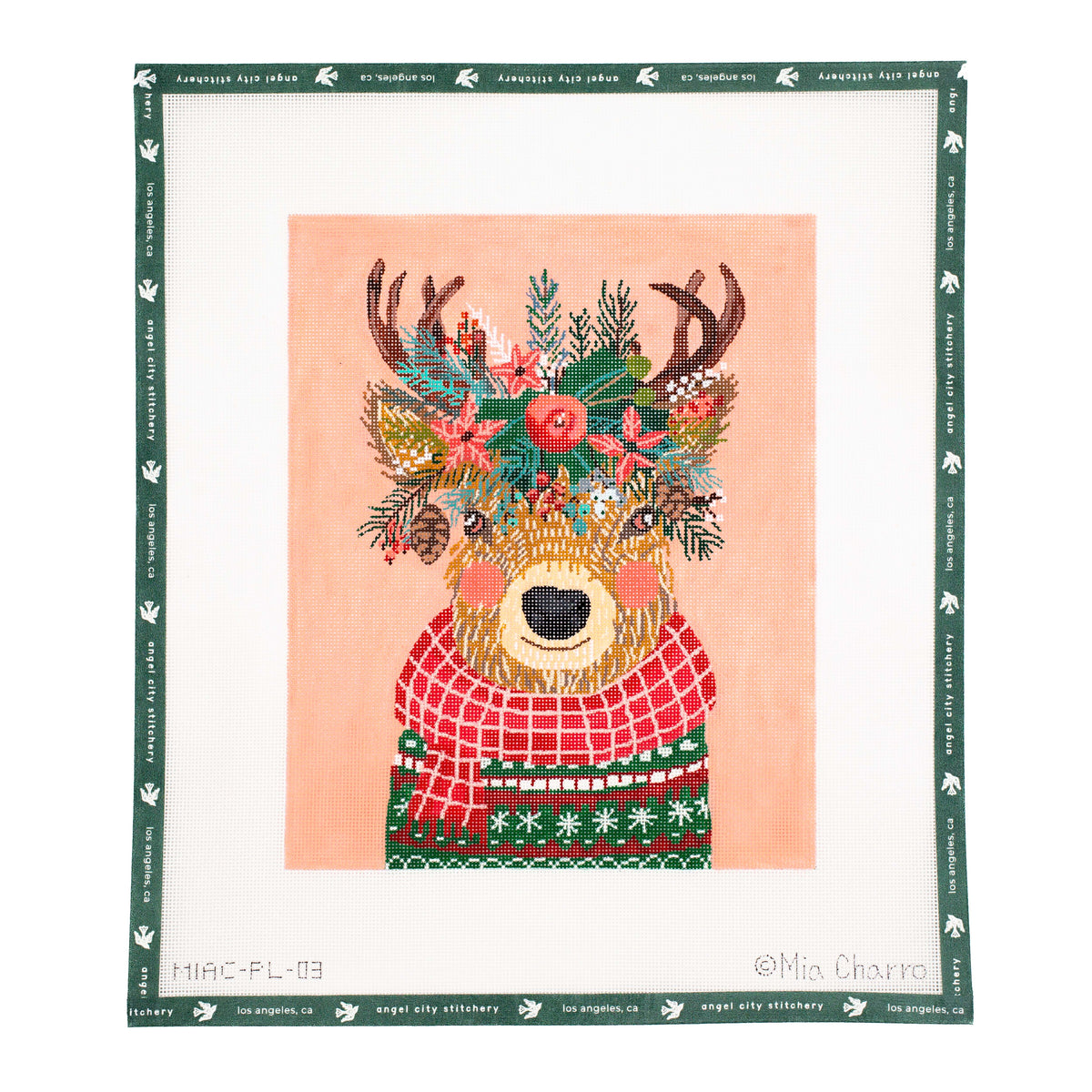 Christmas Squad Deer (Light Coral)