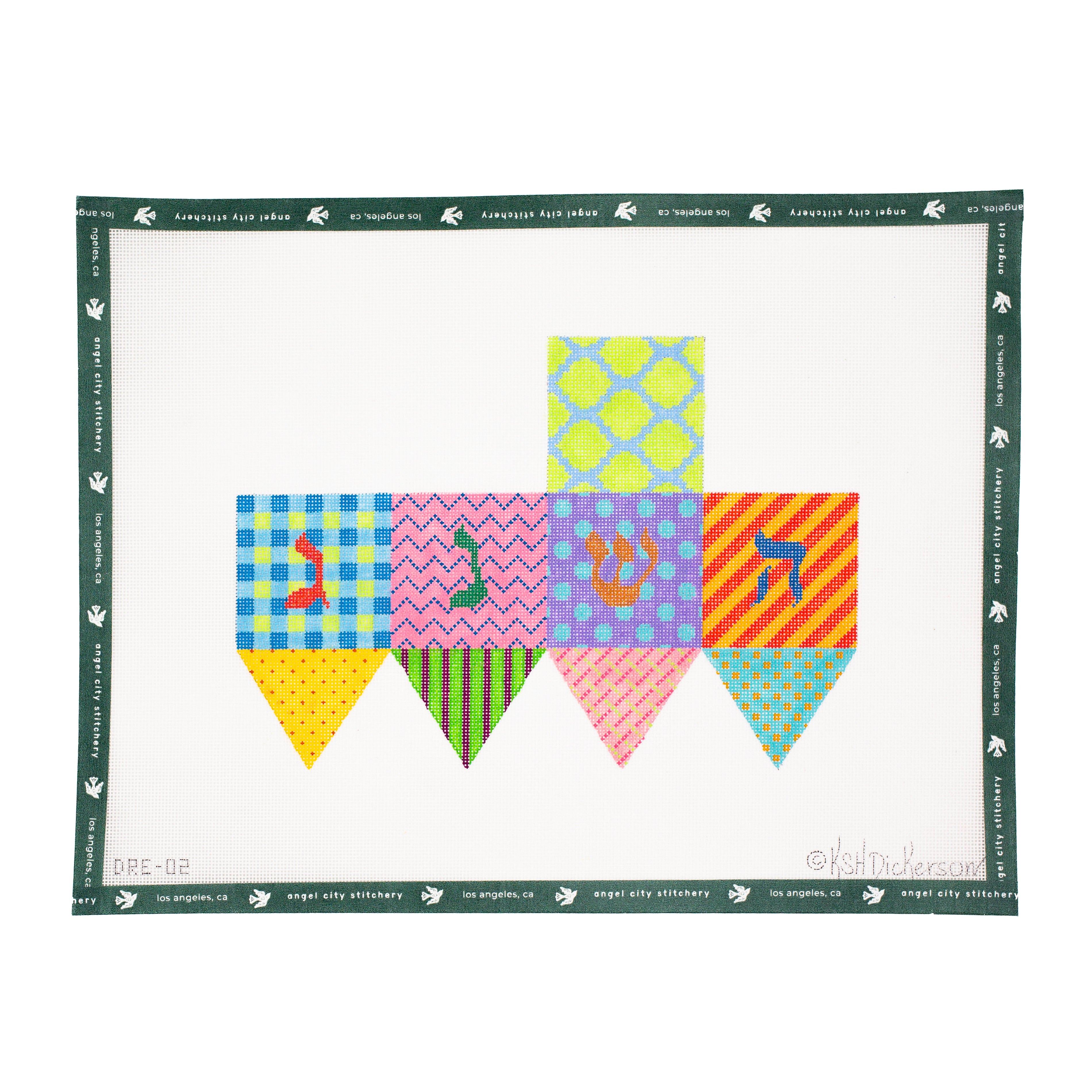 Dreidel (Bright Funky Patterns)